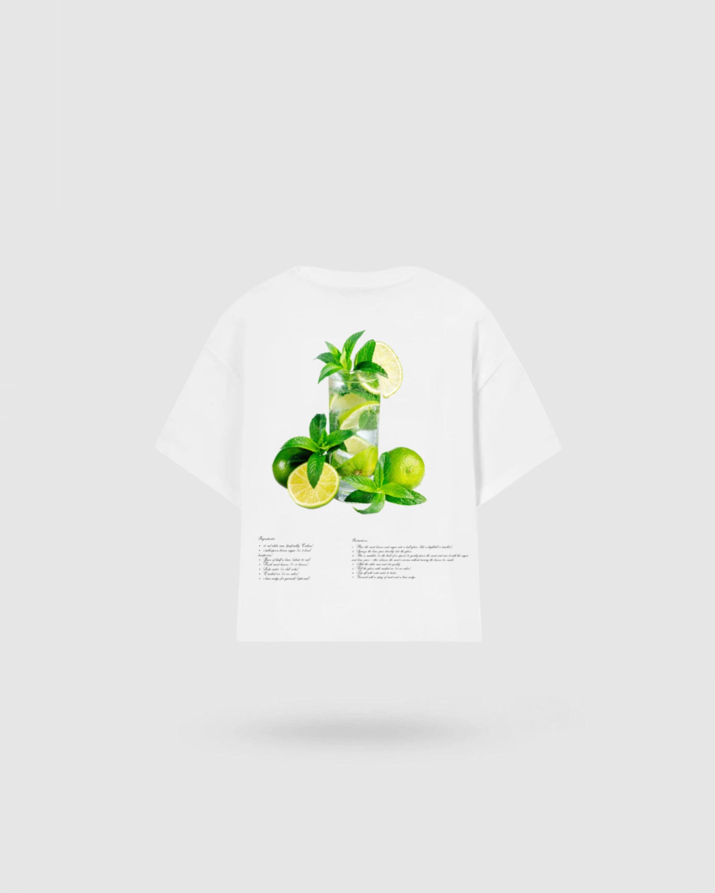 WORDLESS MOJITO BOXY TEE 300