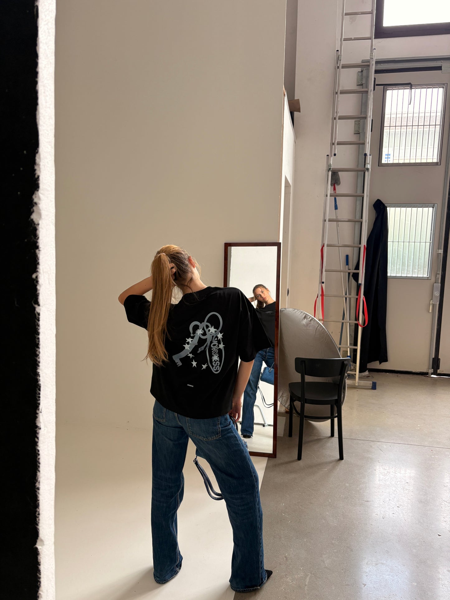 WORDLESS ICONIC Key Boxy Tee 300