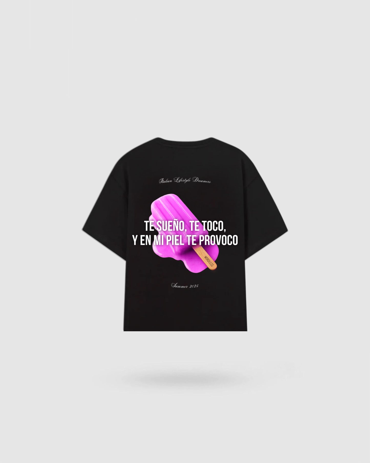 WORDLESS ICE POP BOXY TEE 300