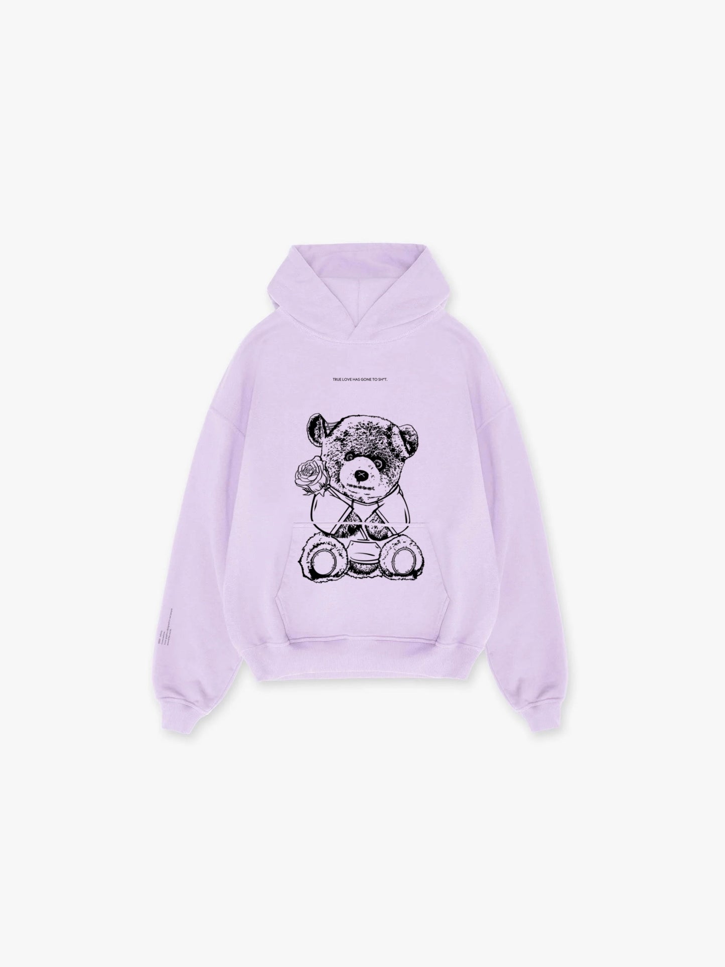 WORDLESS BEAR HOODIE 480