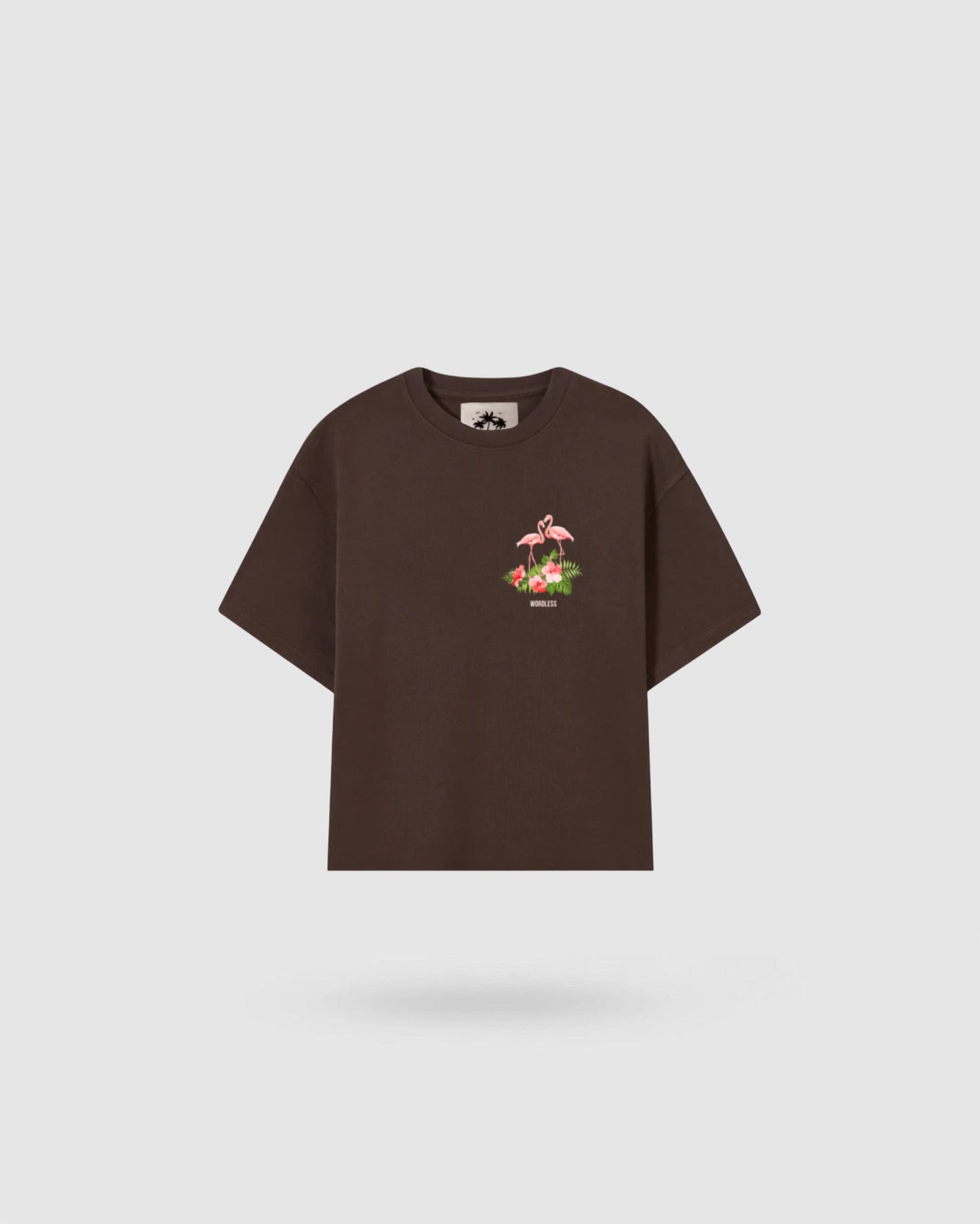 WORDLESS FLAMINGO BOXY TEE 300