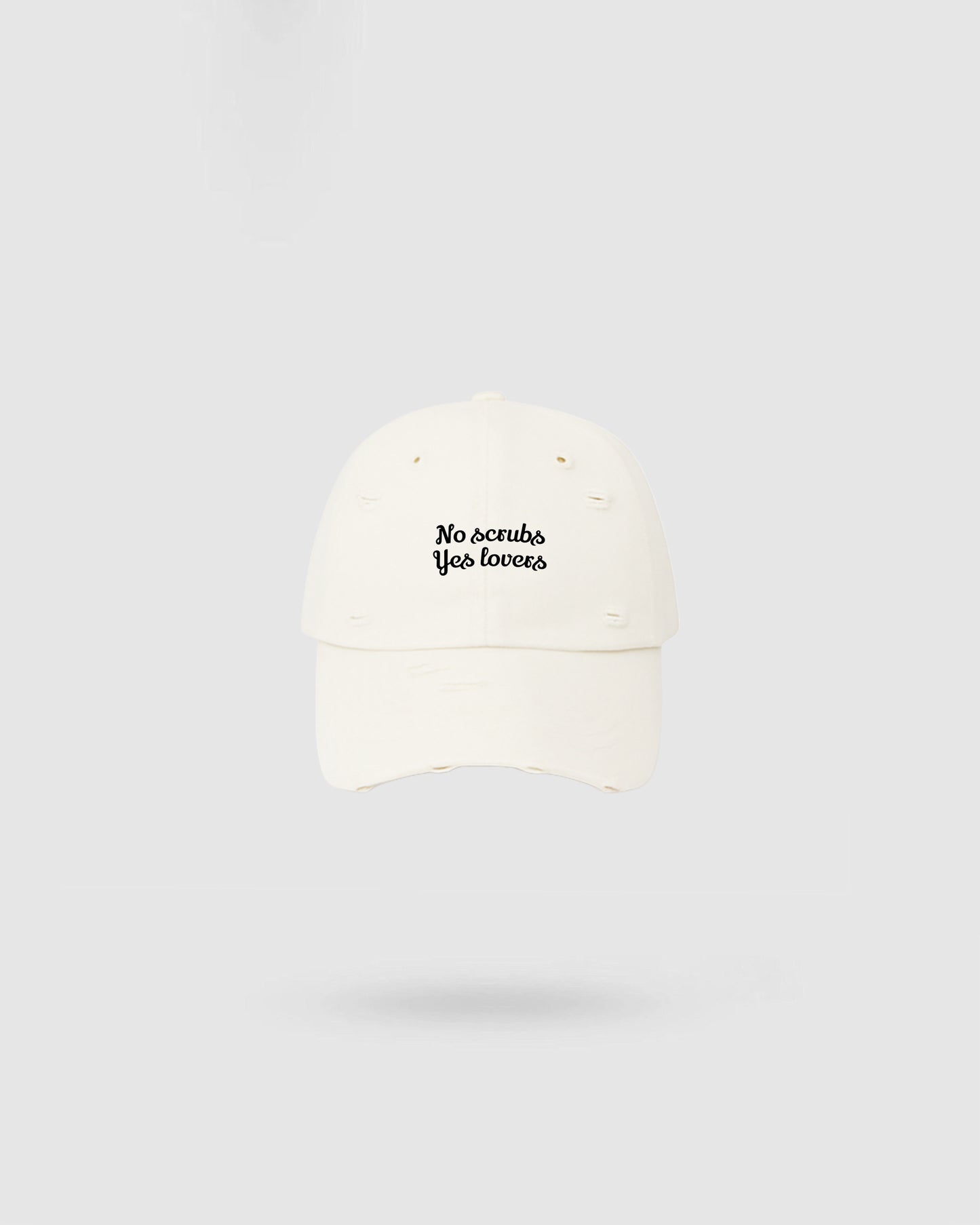 WORDLESS LOVERS DISTRESSED HAT 2025
