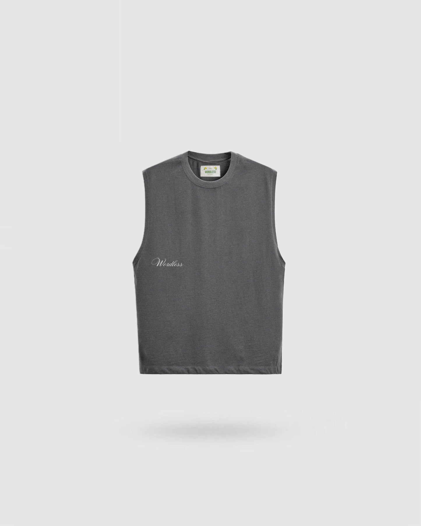 WORDLESS ATELIER SLEEVELESS TEE 170 LIMITED EDITION