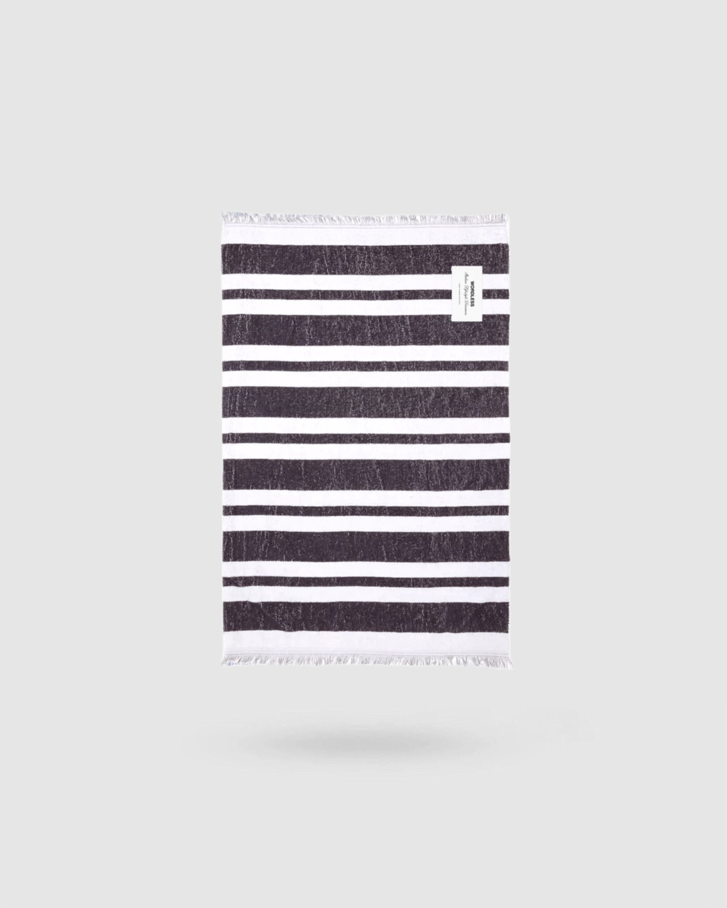 WORDLESS "MARE" STRIPED TOWEL 2025