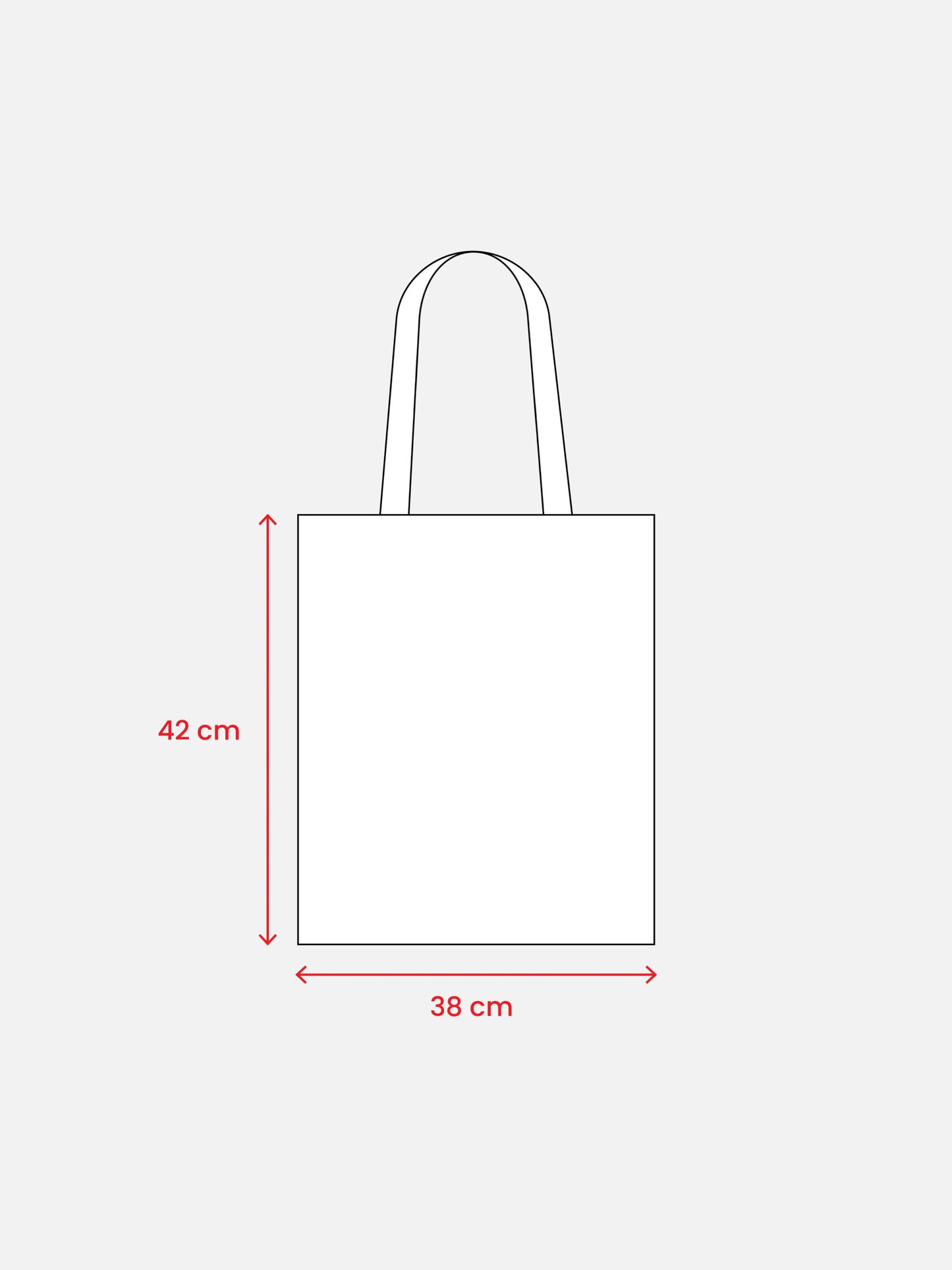 WORDLESS “CREATORS” RECYCLED SHOPPER BAG