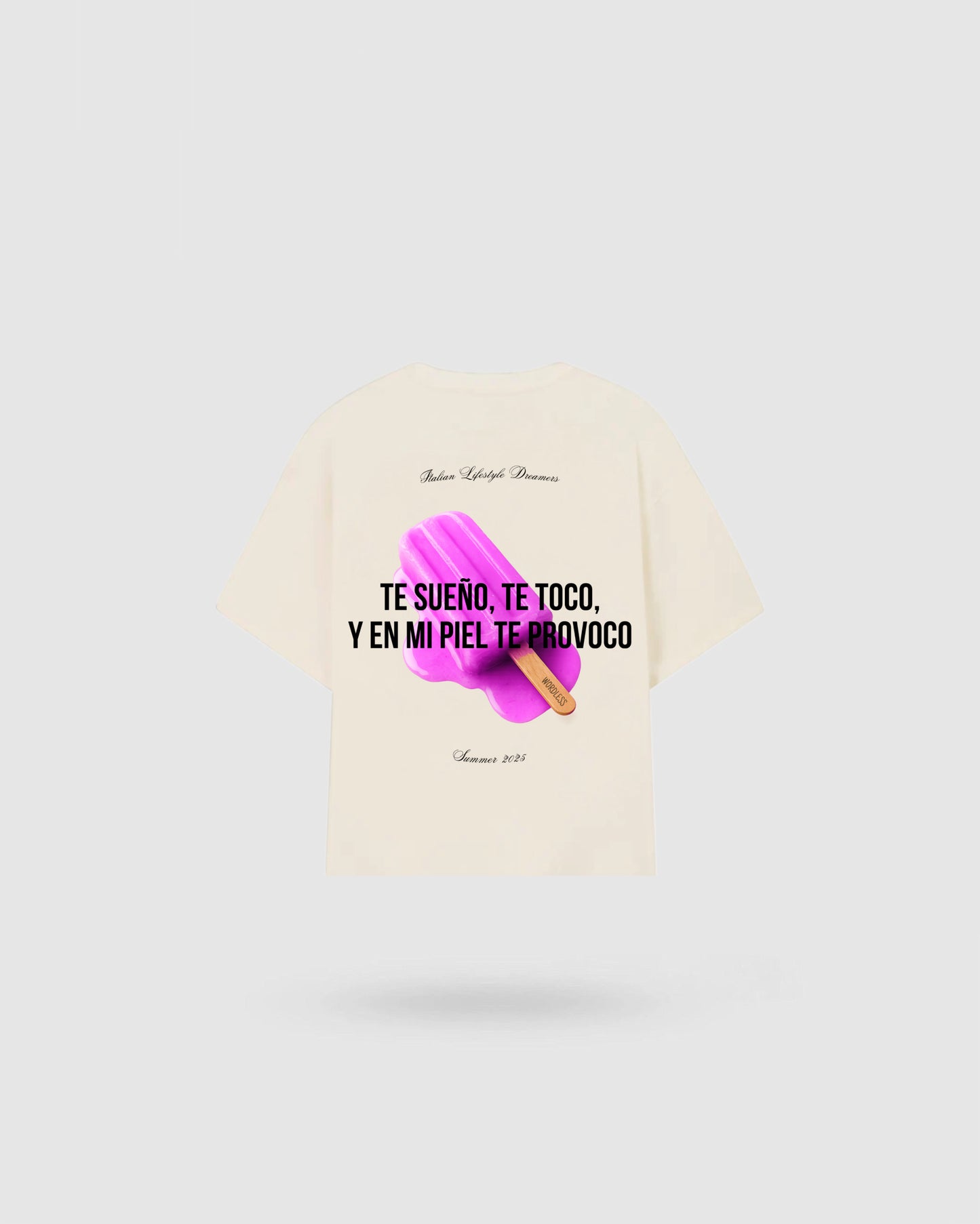 WORDLESS ICE POP BOXY TEE 300