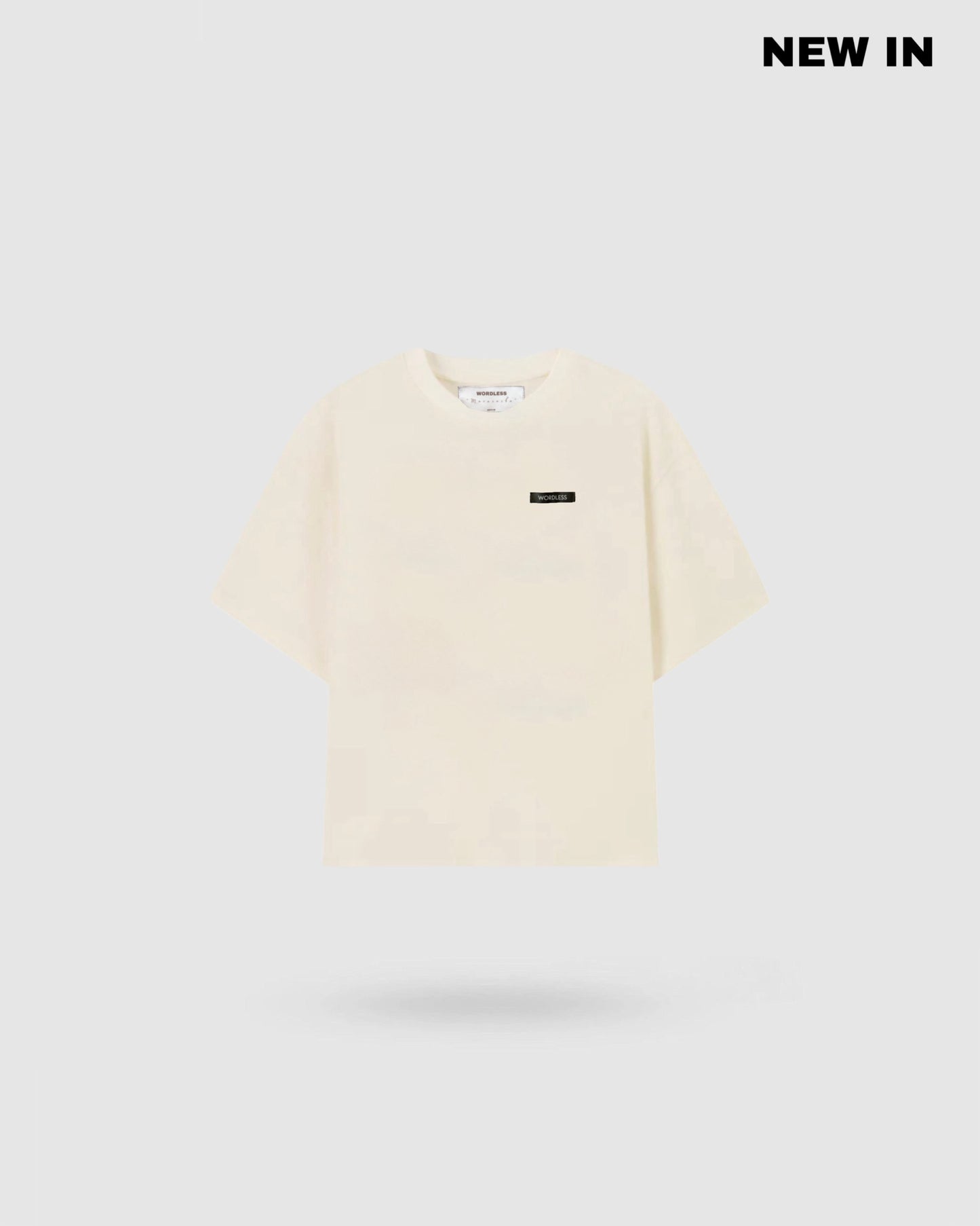 WORDLESS 70S BOXY TEE 300