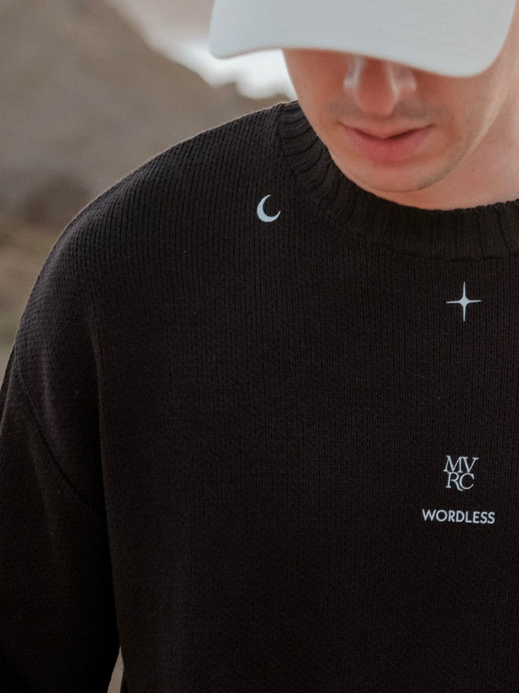 WORDLESS DESTROYED SWEATER IIII DESIGNED BY LORENZO MARCHESI
