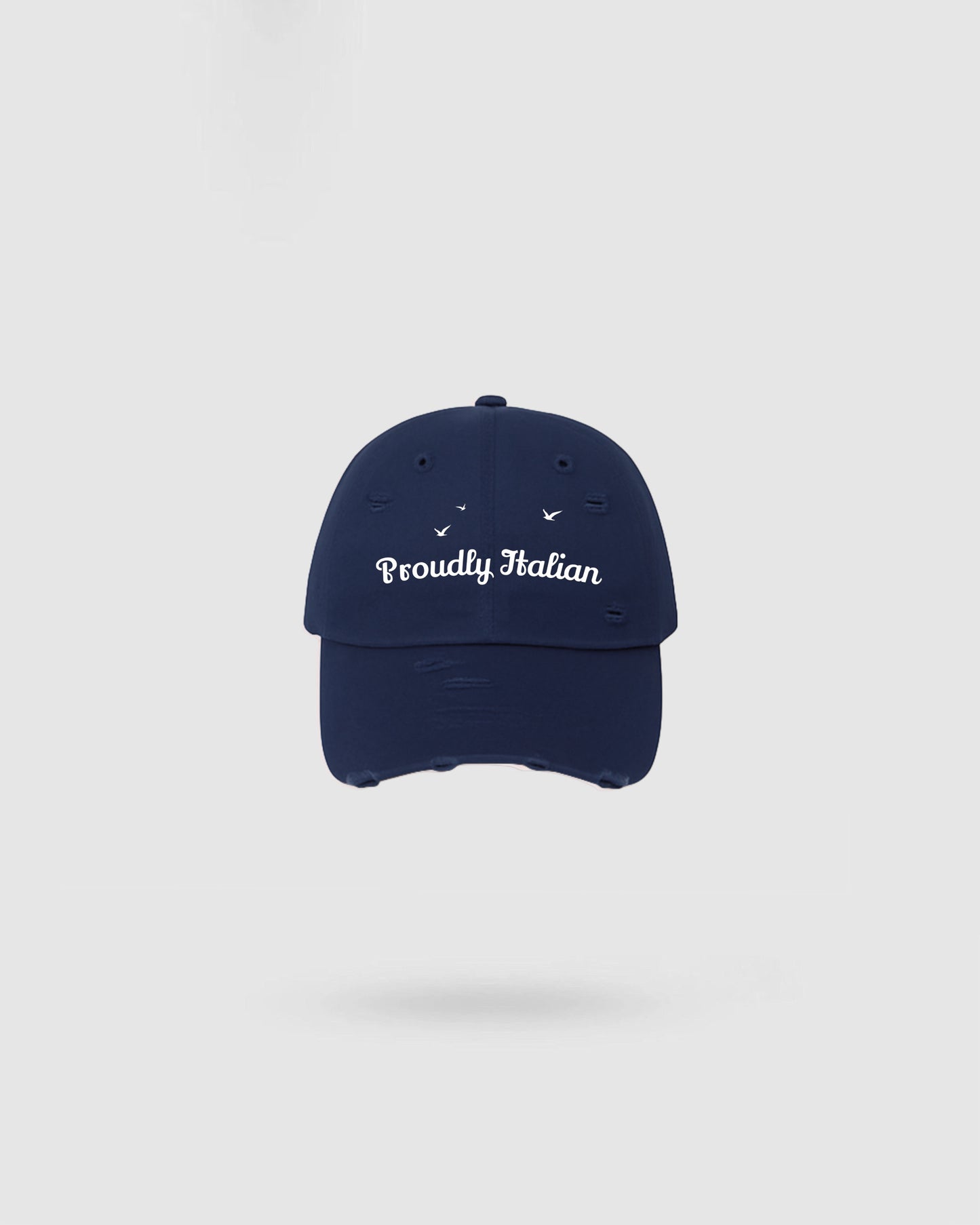 WORDLESS ITALIAN DISTRESSED HAT 2025