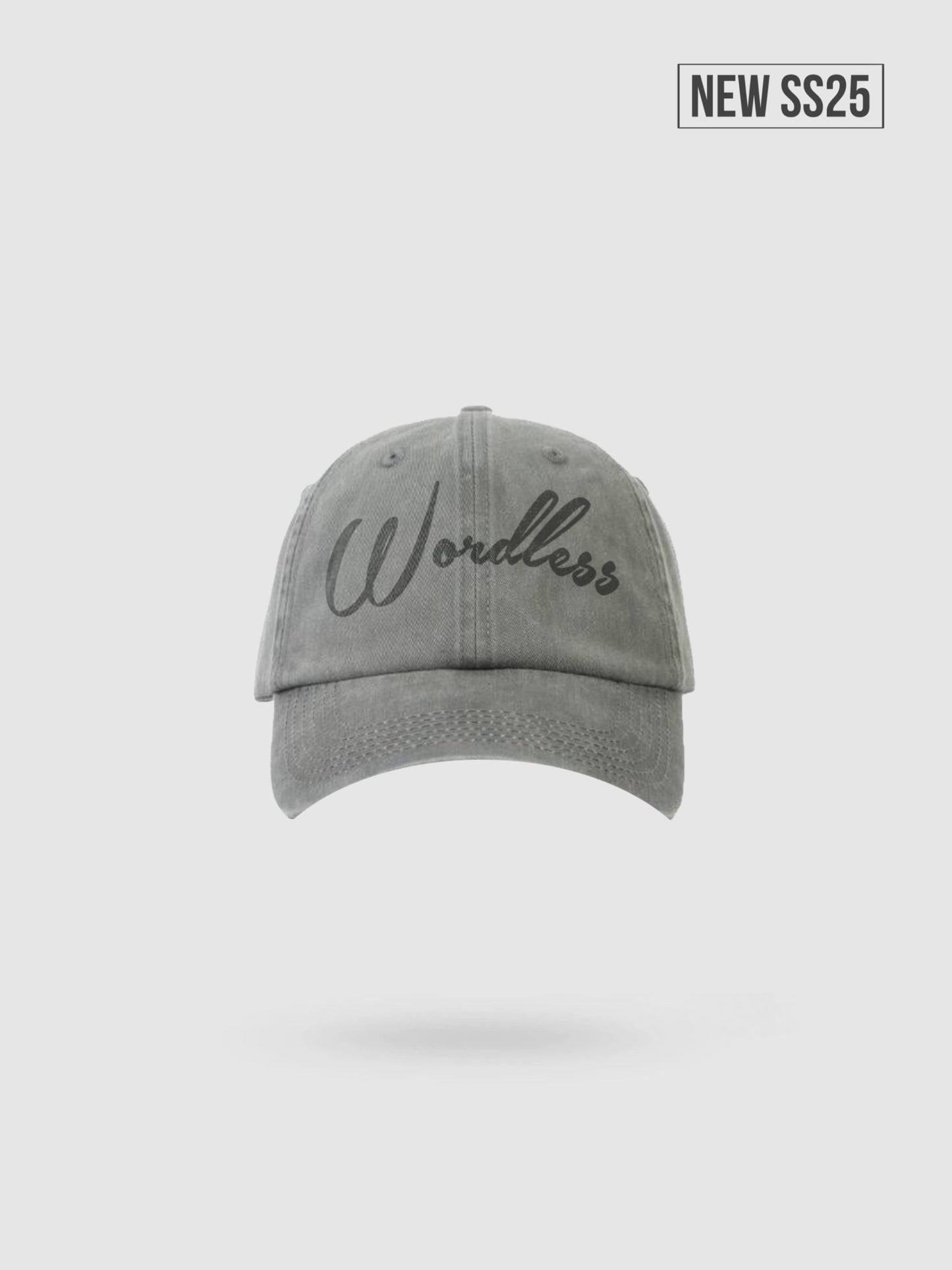 WORDLESS VINTAGE HAT