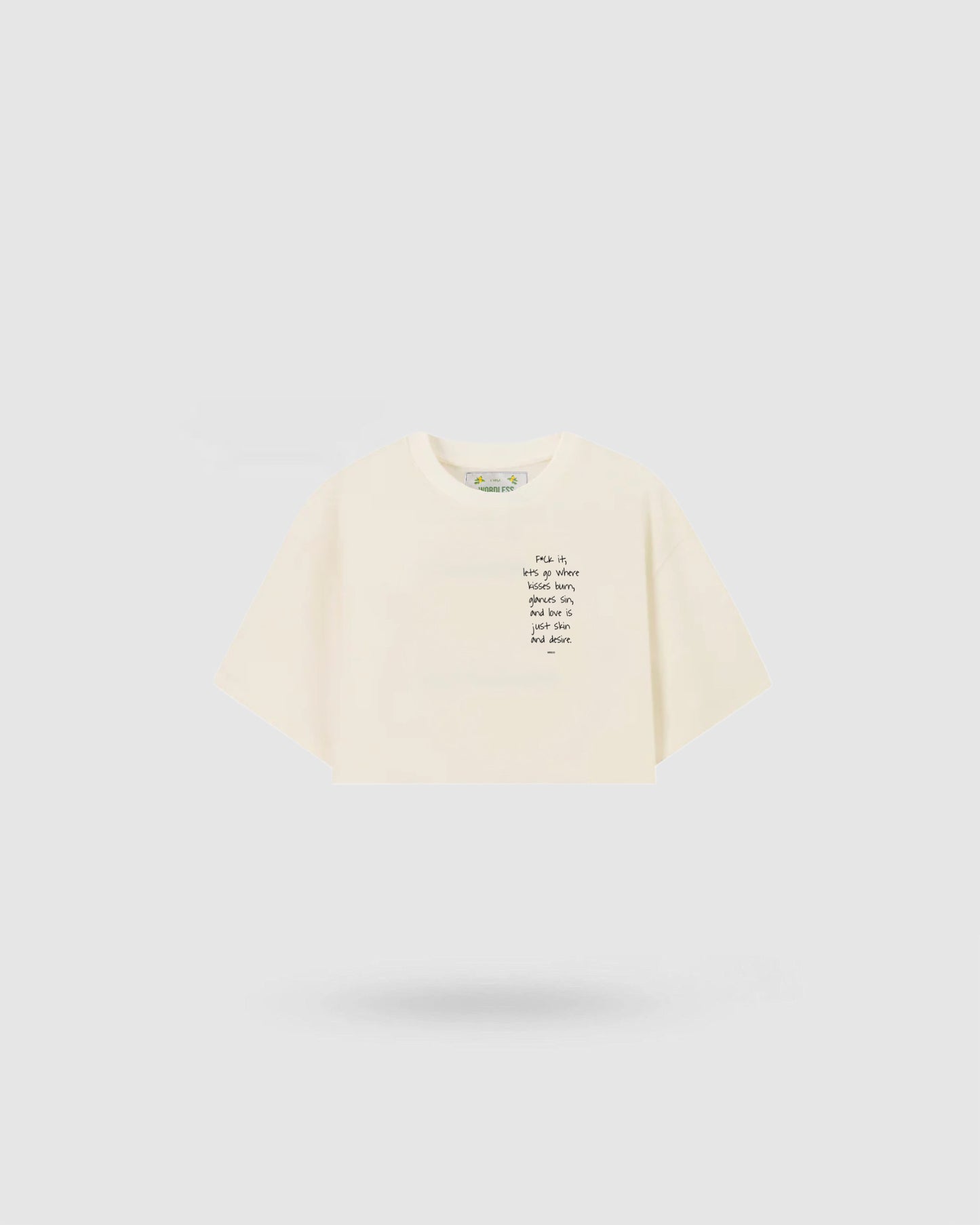 WORDLESS WOMANS SUMMER 2025 ULTRA-BOXY TEE 300