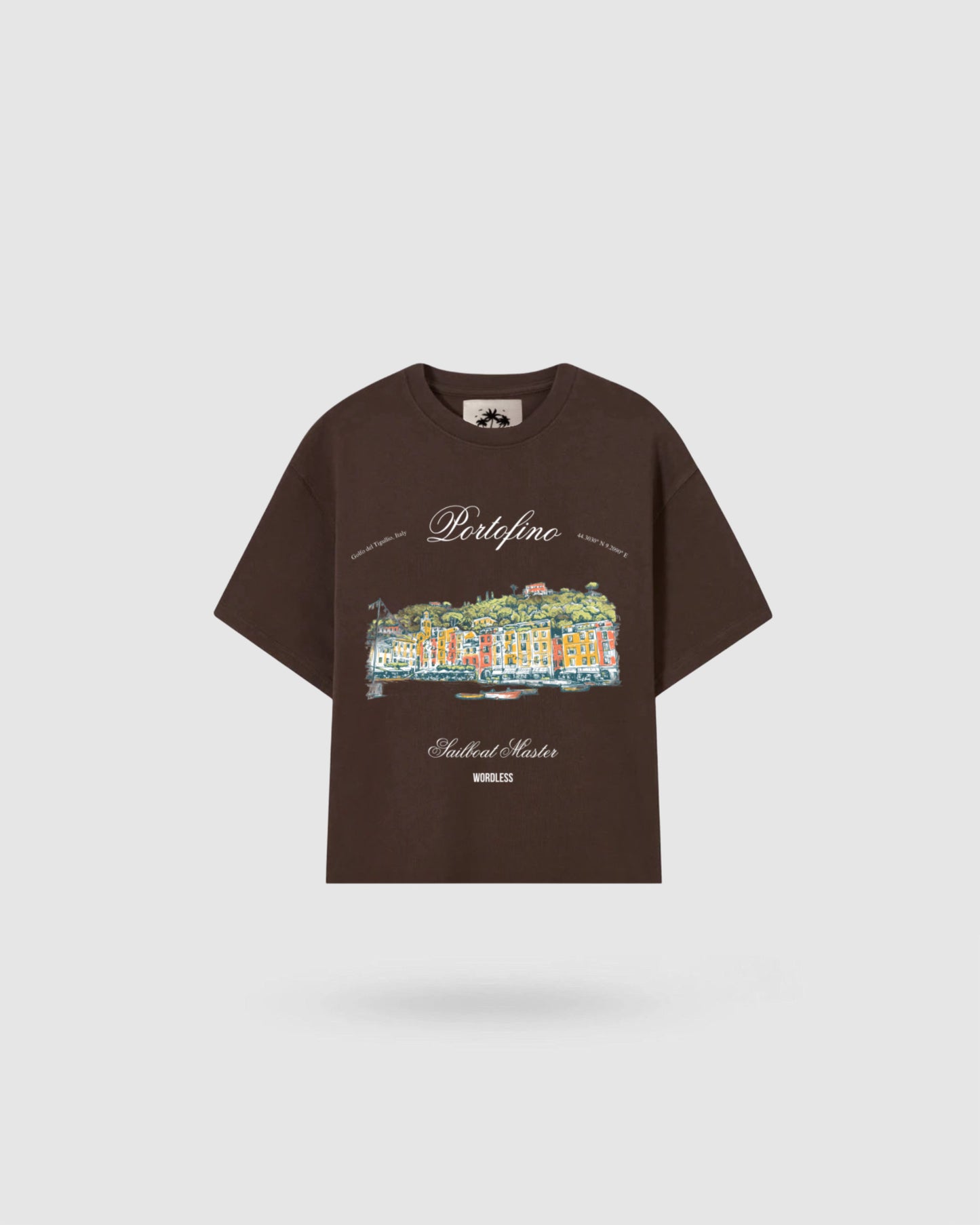 WORDLESS PORTOFINO BOXY TEE 300
