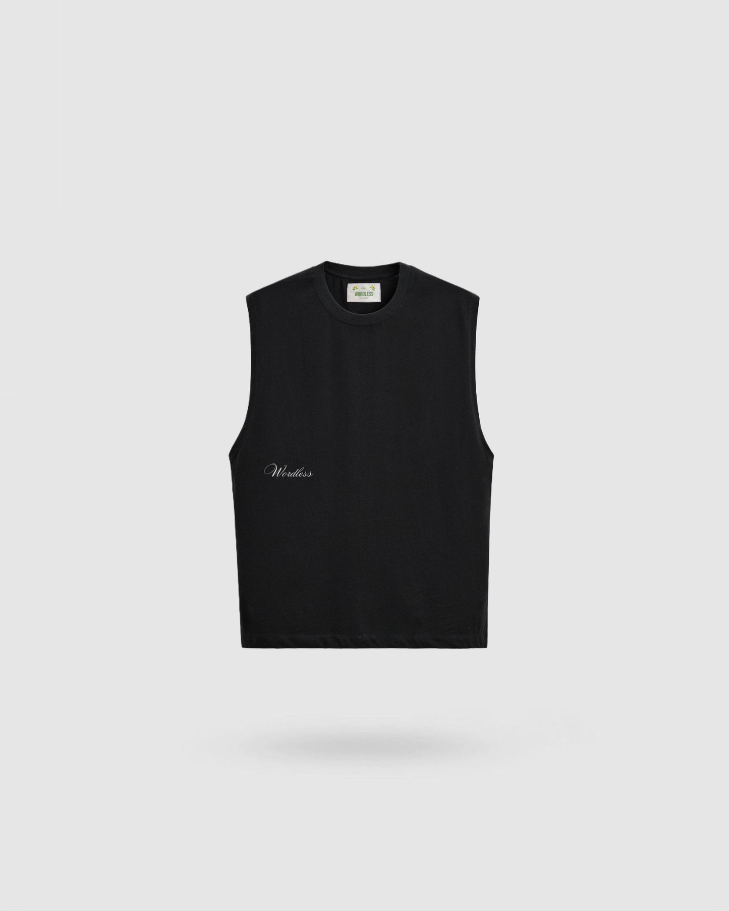 WORDLESS ATELIER SLEEVELESS TEE 170 LIMITED EDITION