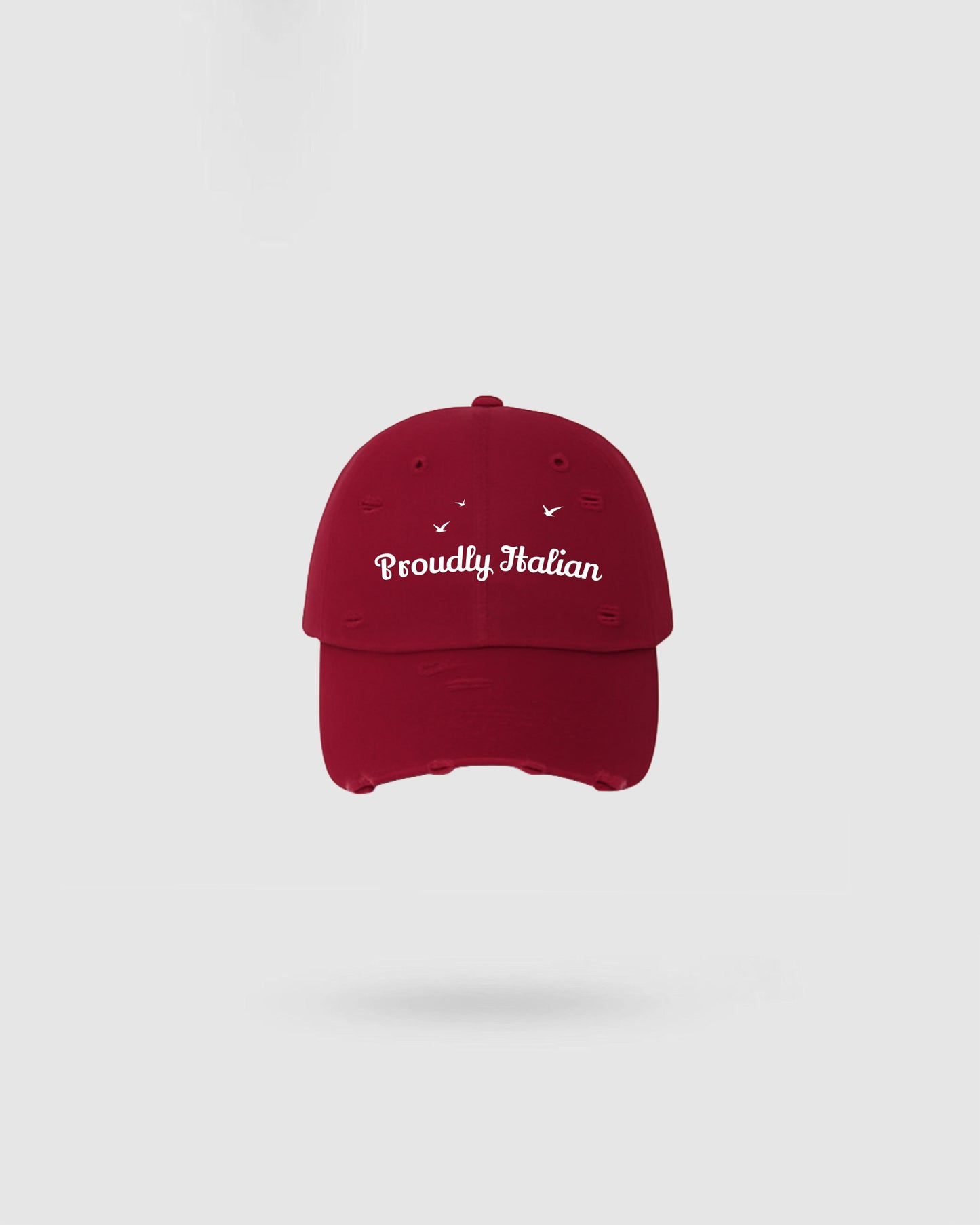 WORDLESS ITALIAN DISTRESSED HAT 2025