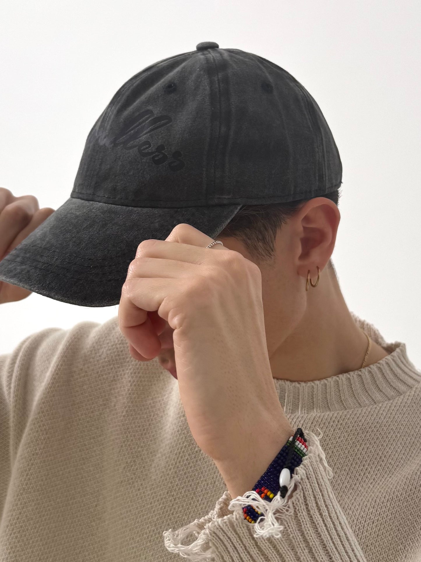 WORDLESS VINTAGE HAT