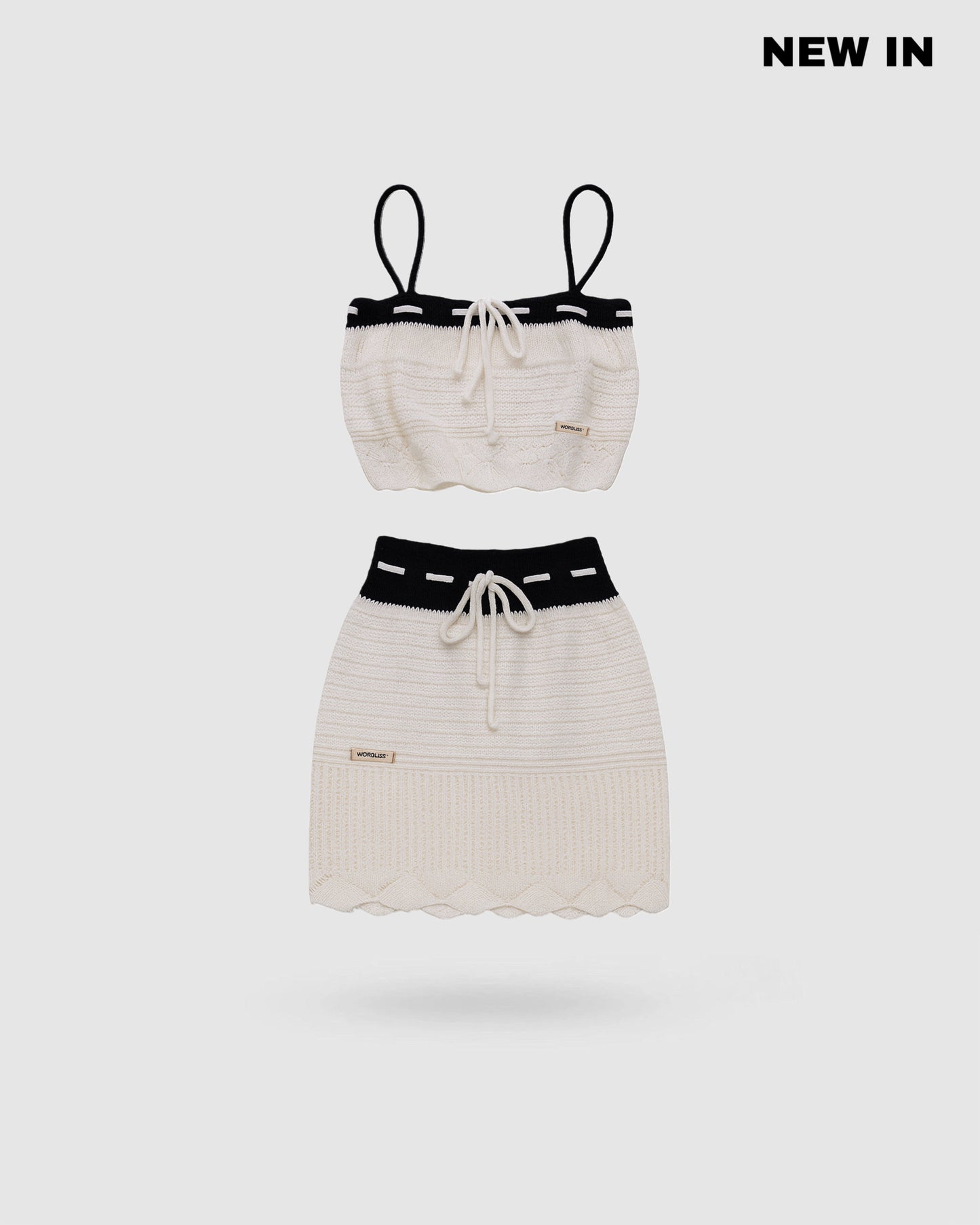 WORDLESS CINQUE TERRE WOMANS SET CREAM
