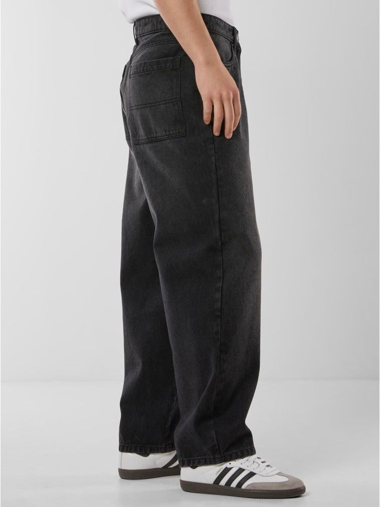 WORDLESS MEN’S WASH BAGGY DENIM PANTS 90’S