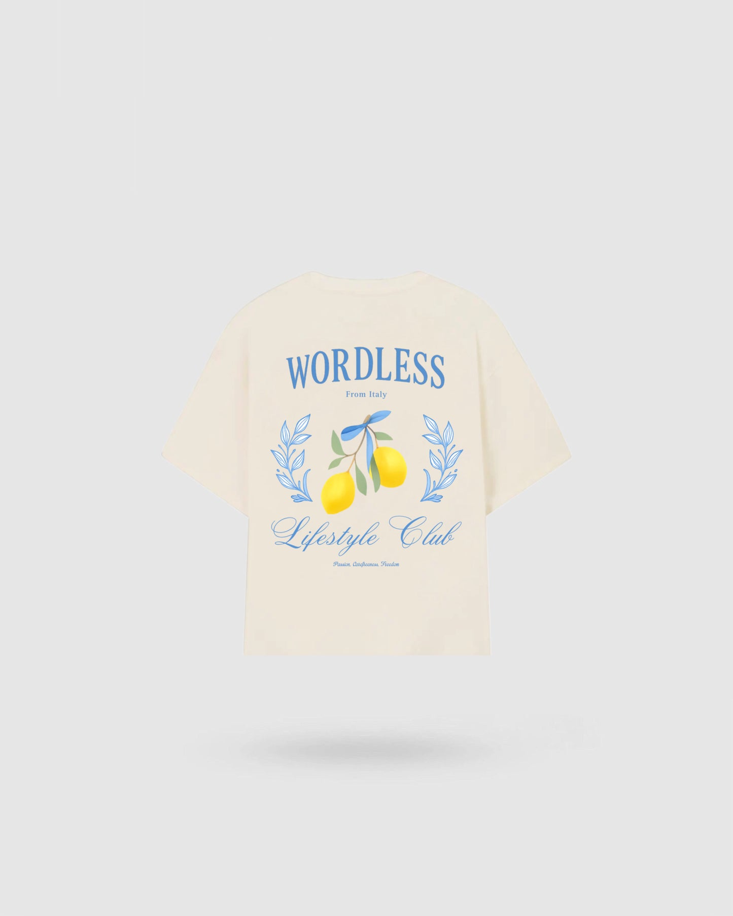 WORDLESS LEMON CLUB BOXY TEE 300