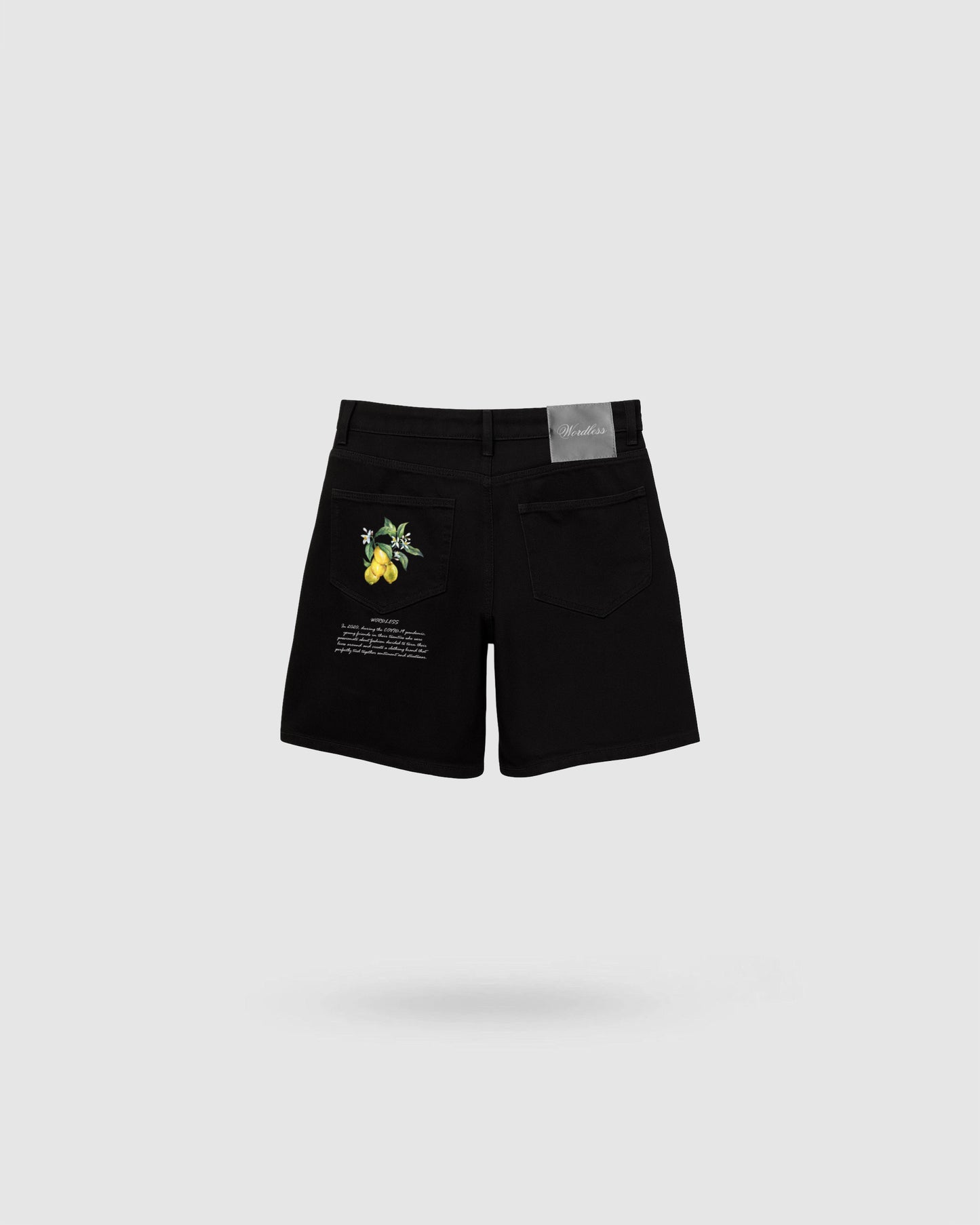 WORDLESS MEN'S VINTAGE FOOTBALL DENIM SHORTS