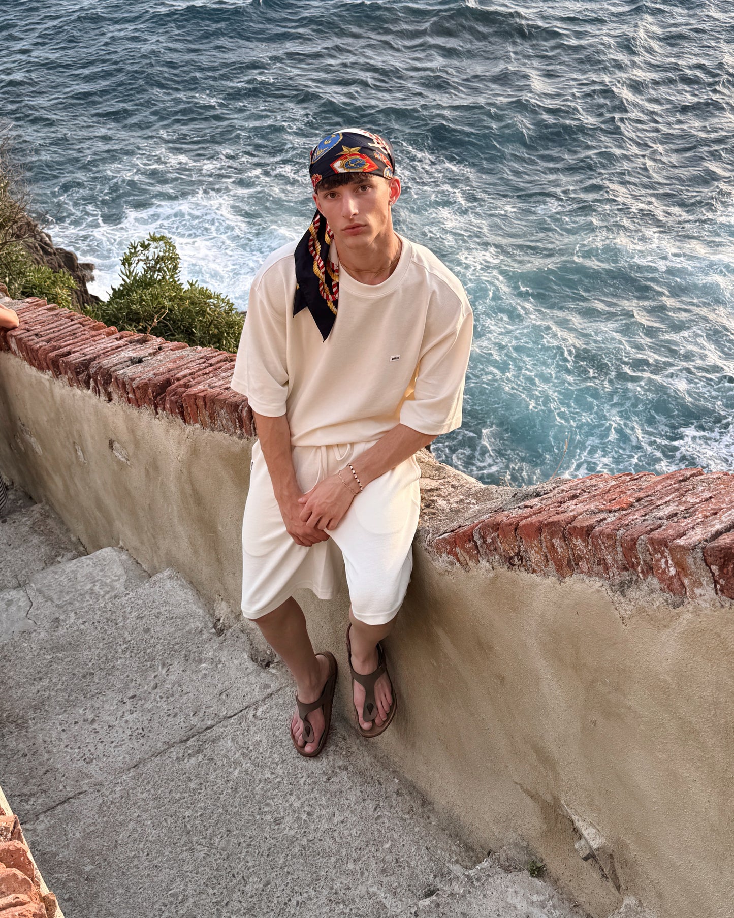 WORDLESS CINQUE TERRE MEN'S SET OFF WHITE