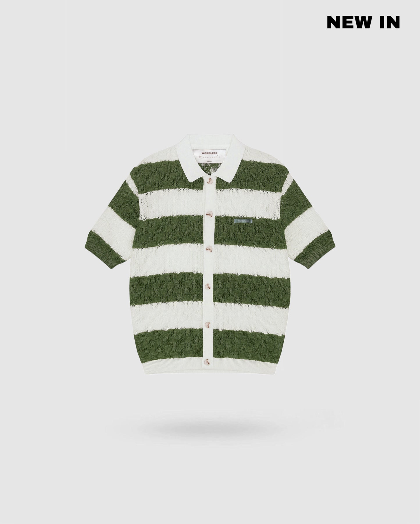 WORDLESS CINQUE TERRE SHIRT GREEN