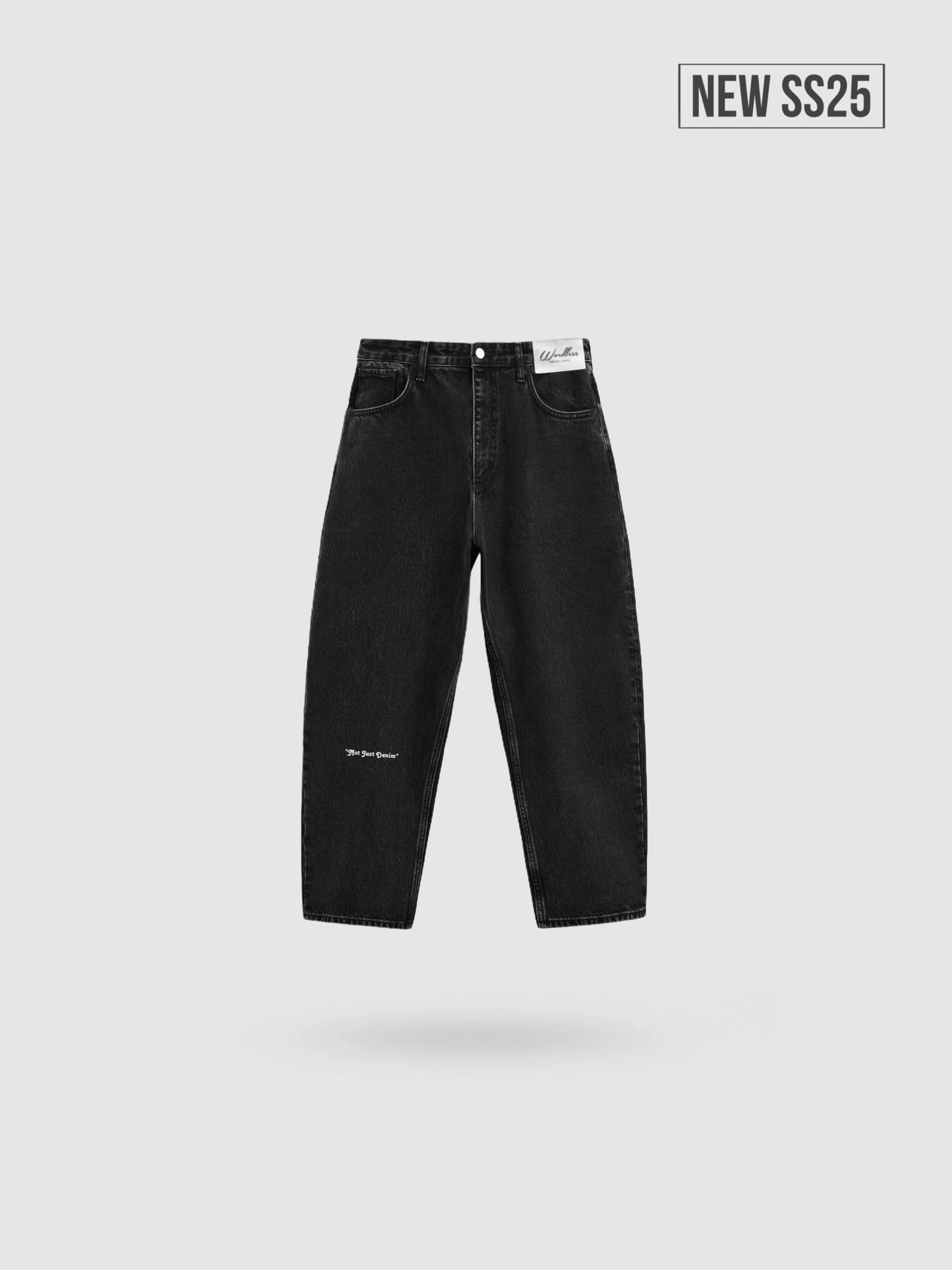 WORDLESS MEN’S WASH BAGGY DENIM PANTS 90’S