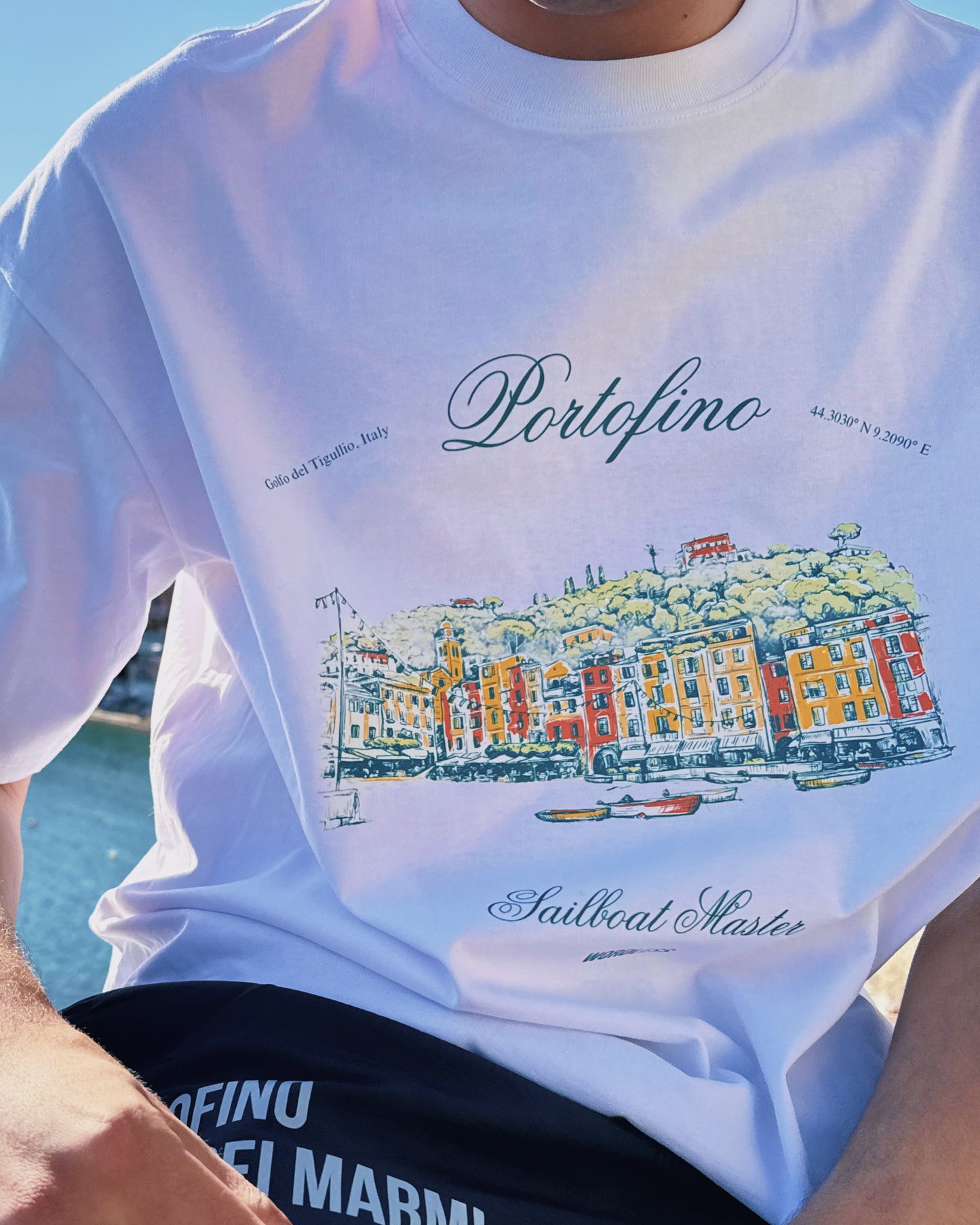 WORDLESS PORTOFINO BOXY TEE 300