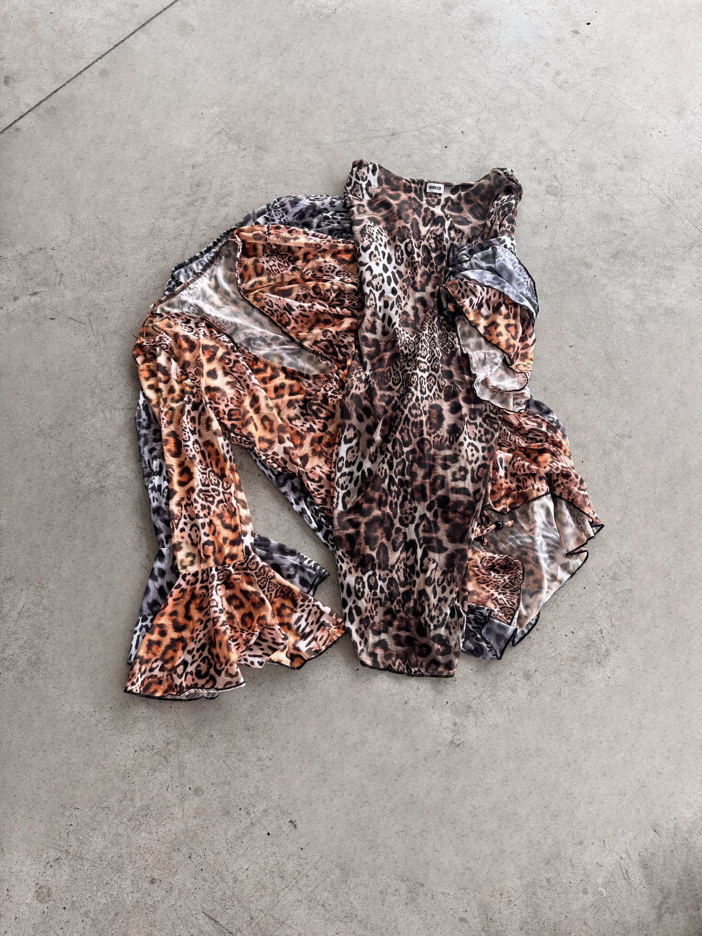 WORDLESS LEOPARD BIKINI FULL SET SS25