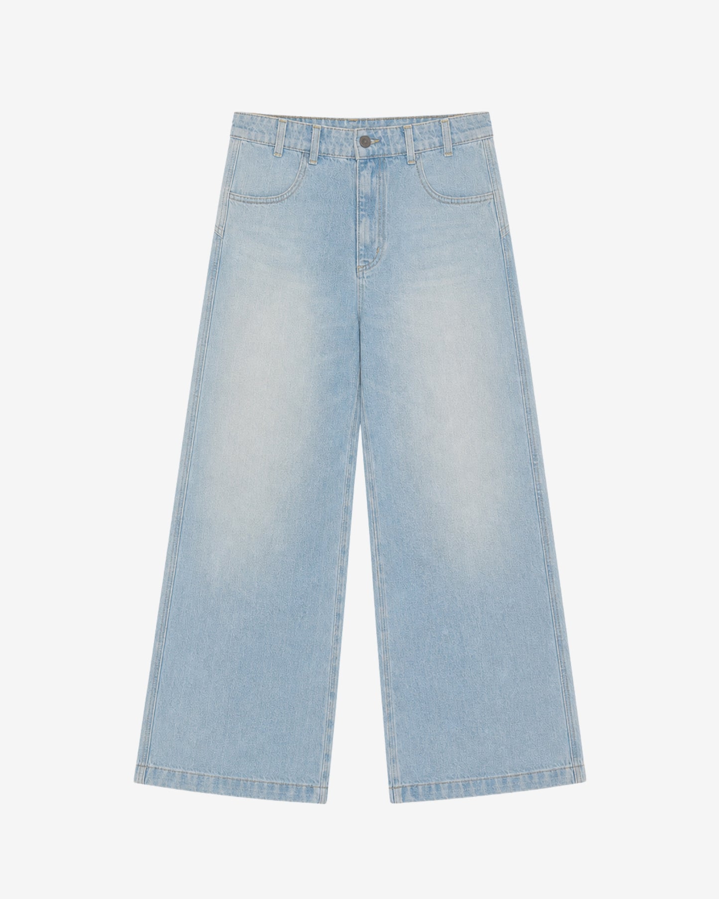 WORDLESS Golden Season Wide-Leg Denim Jeans