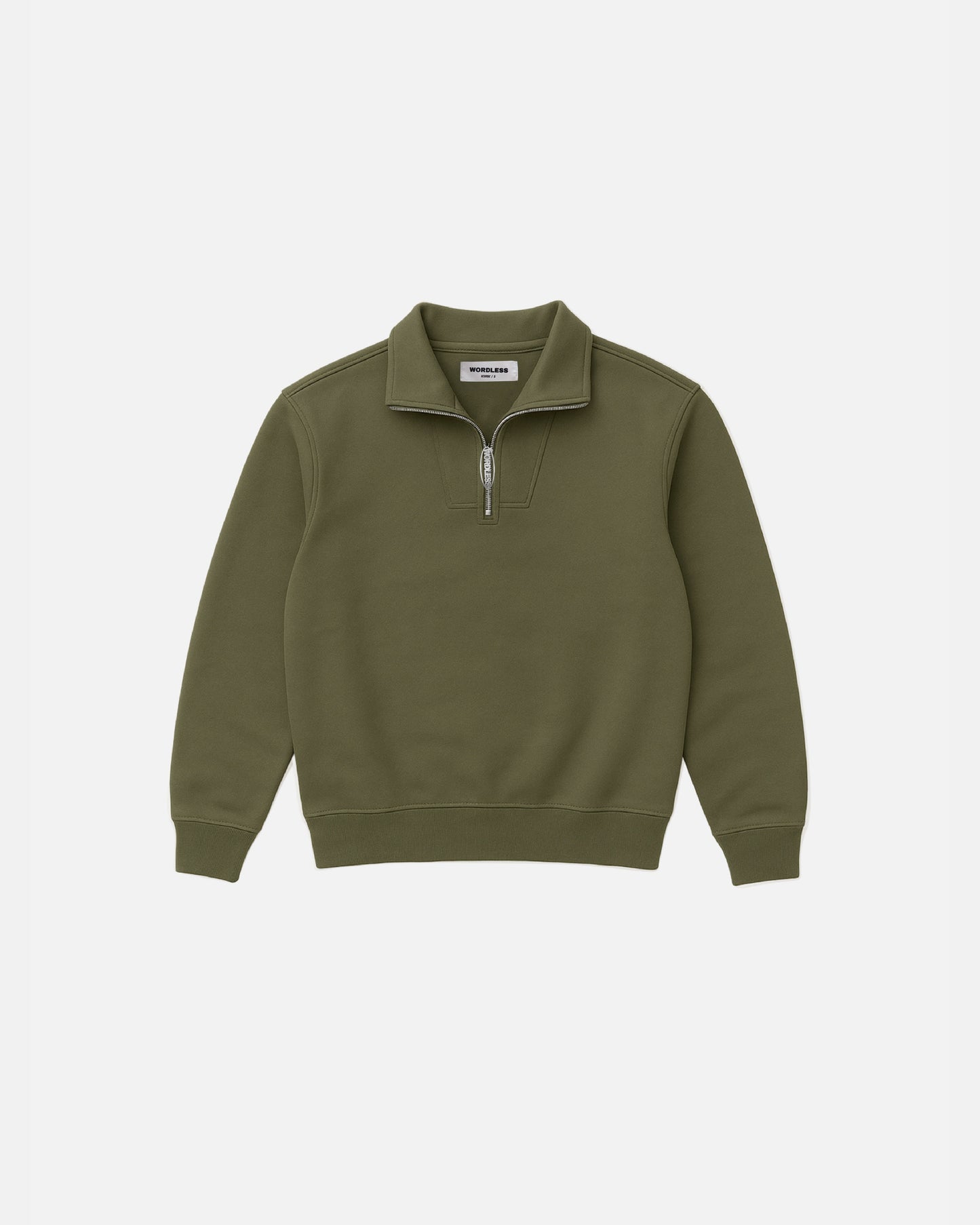 WORDLESS ICONIC Half Zip Pullover