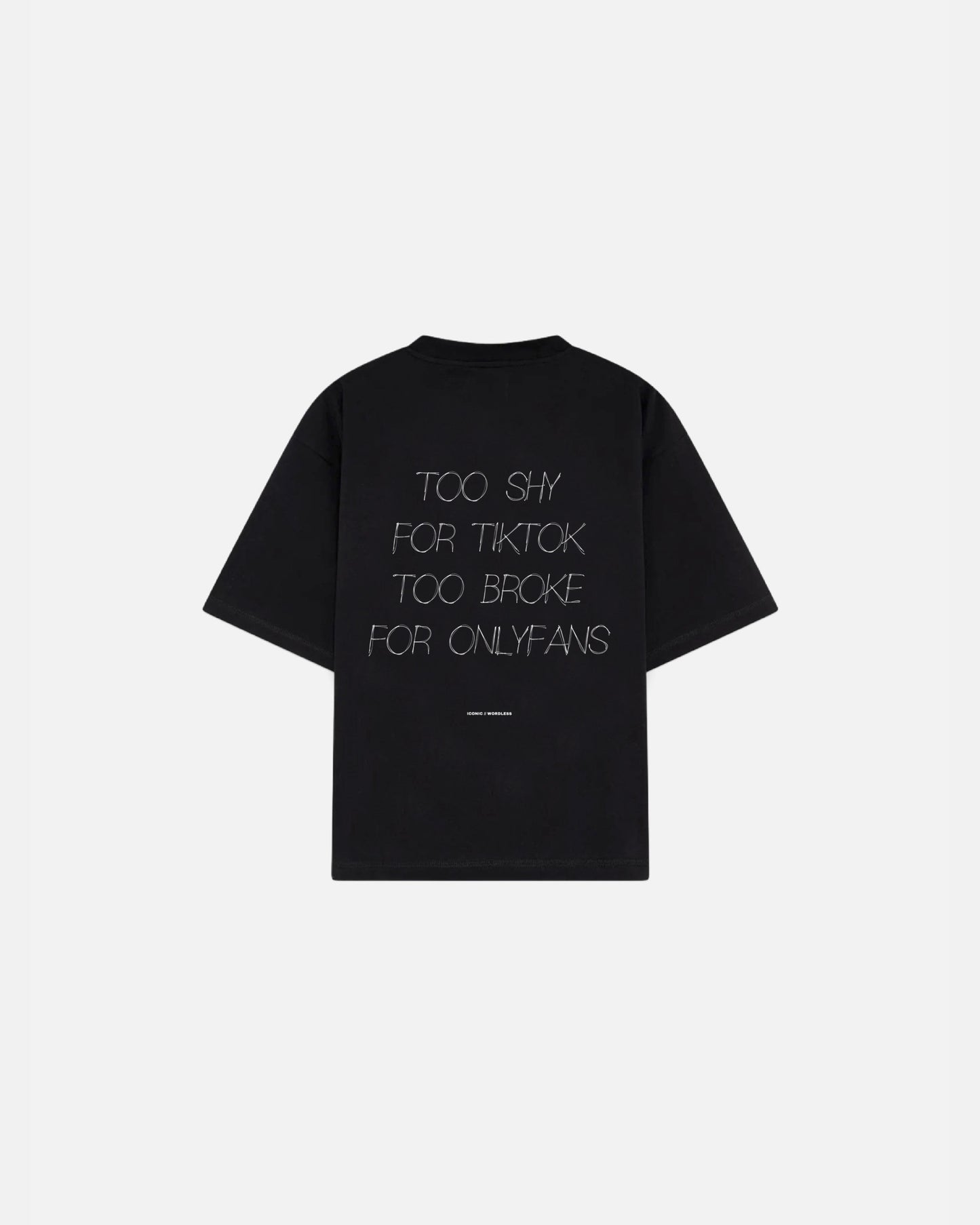 WORDLESS ICONIC Unfiltered Boxy Tee 300