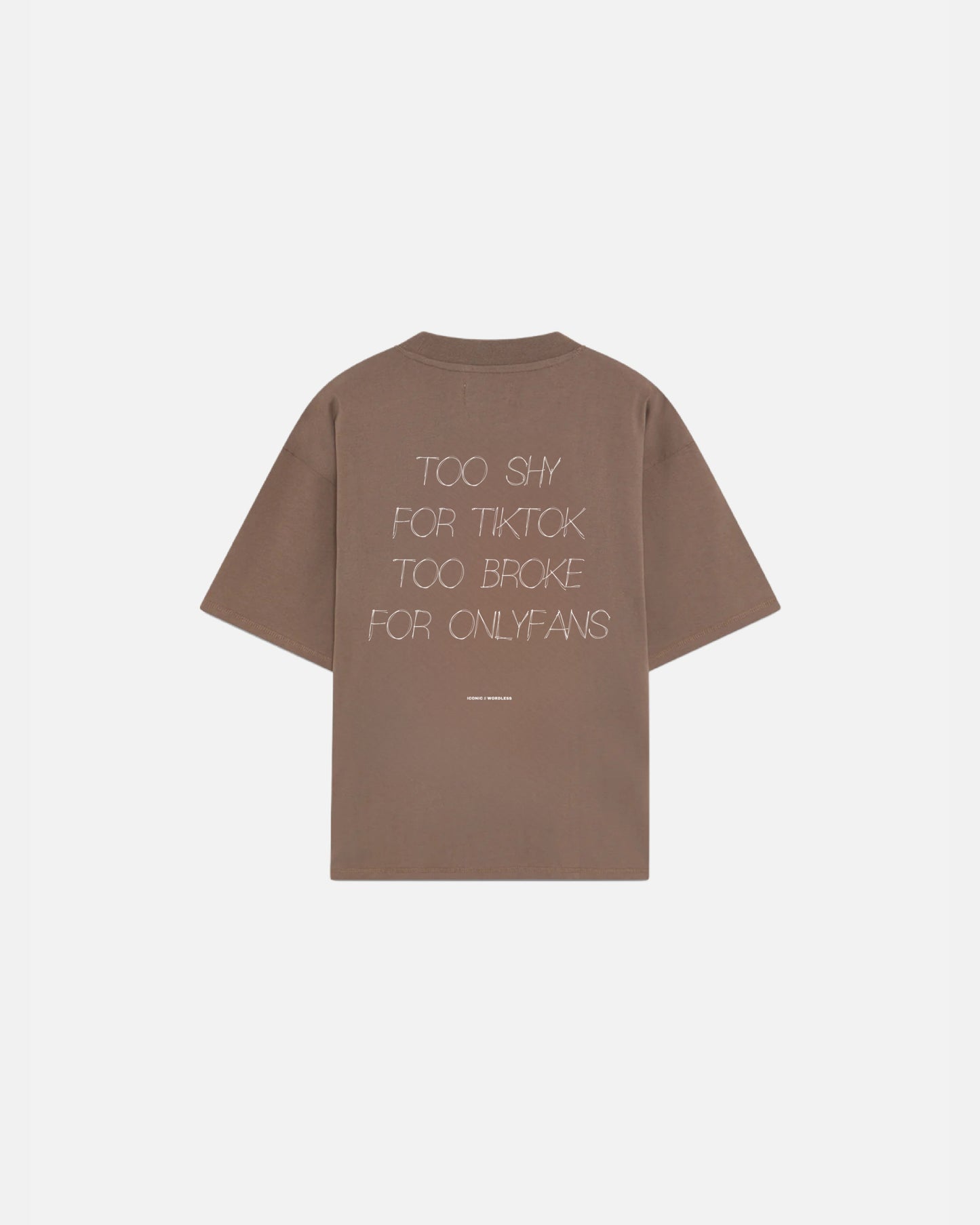 WORDLESS ICONIC Unfiltered Boxy Tee 300