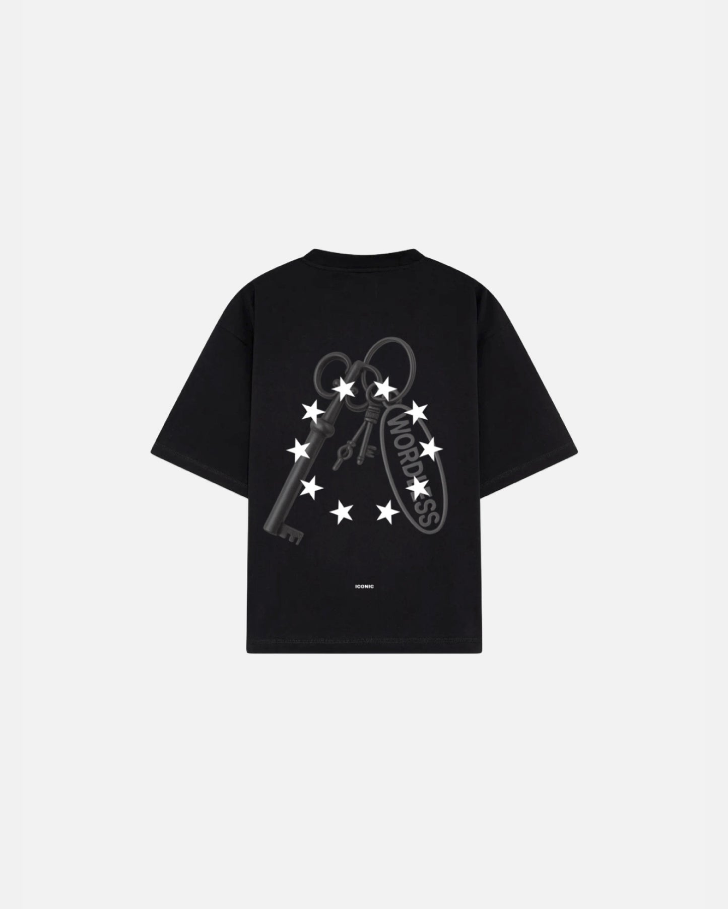 WORDLESS ICONIC Key Boxy Tee 300