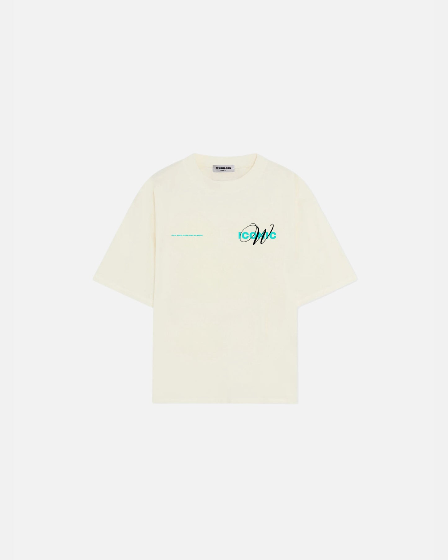 WORDLESS ICONIC Boxy Tee 300