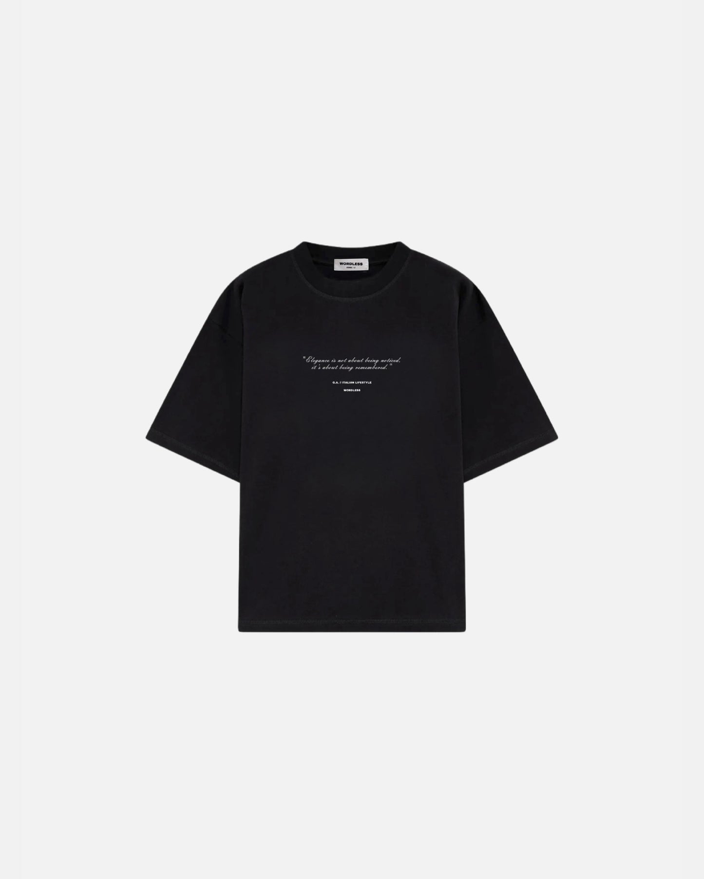 WORDLESS ICONIC Key Boxy Tee 300