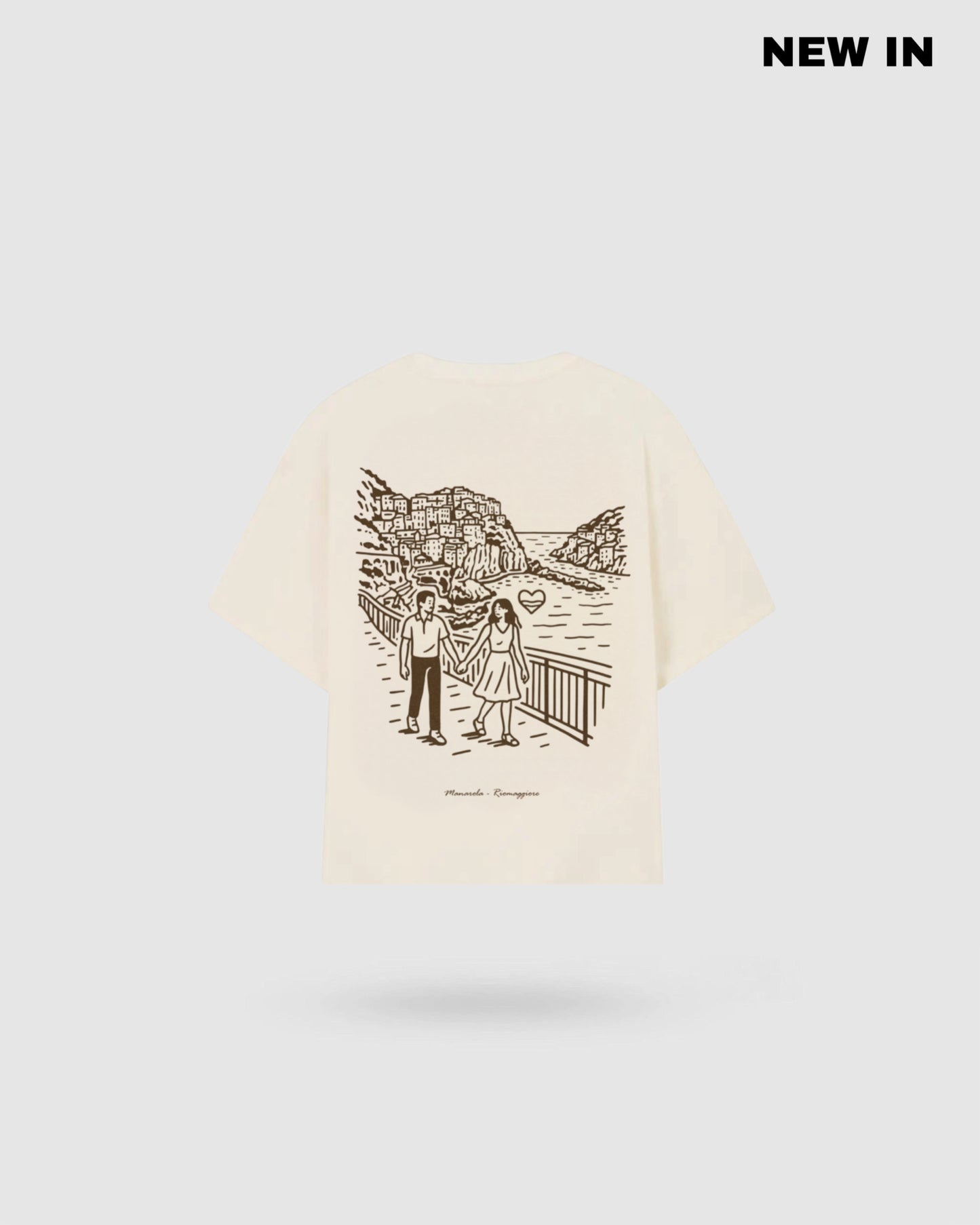 WORDLESS AMORE BOXY TEE 300