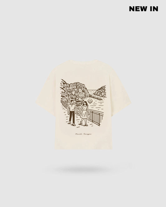 WORDLESS AMORE BOXY TEE 300