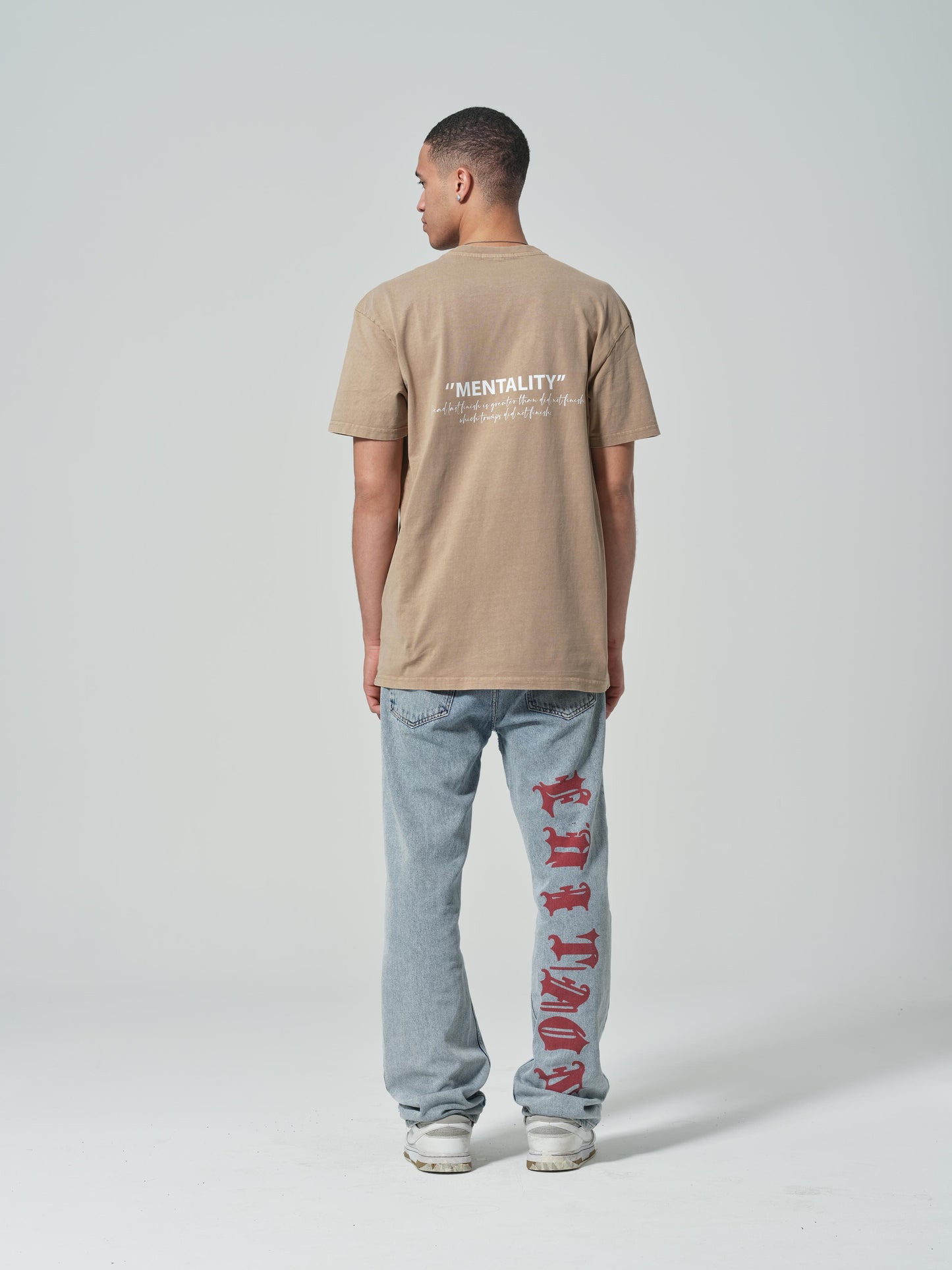 WORDLESS MENTALITY WASHED OVERSIZE TEE