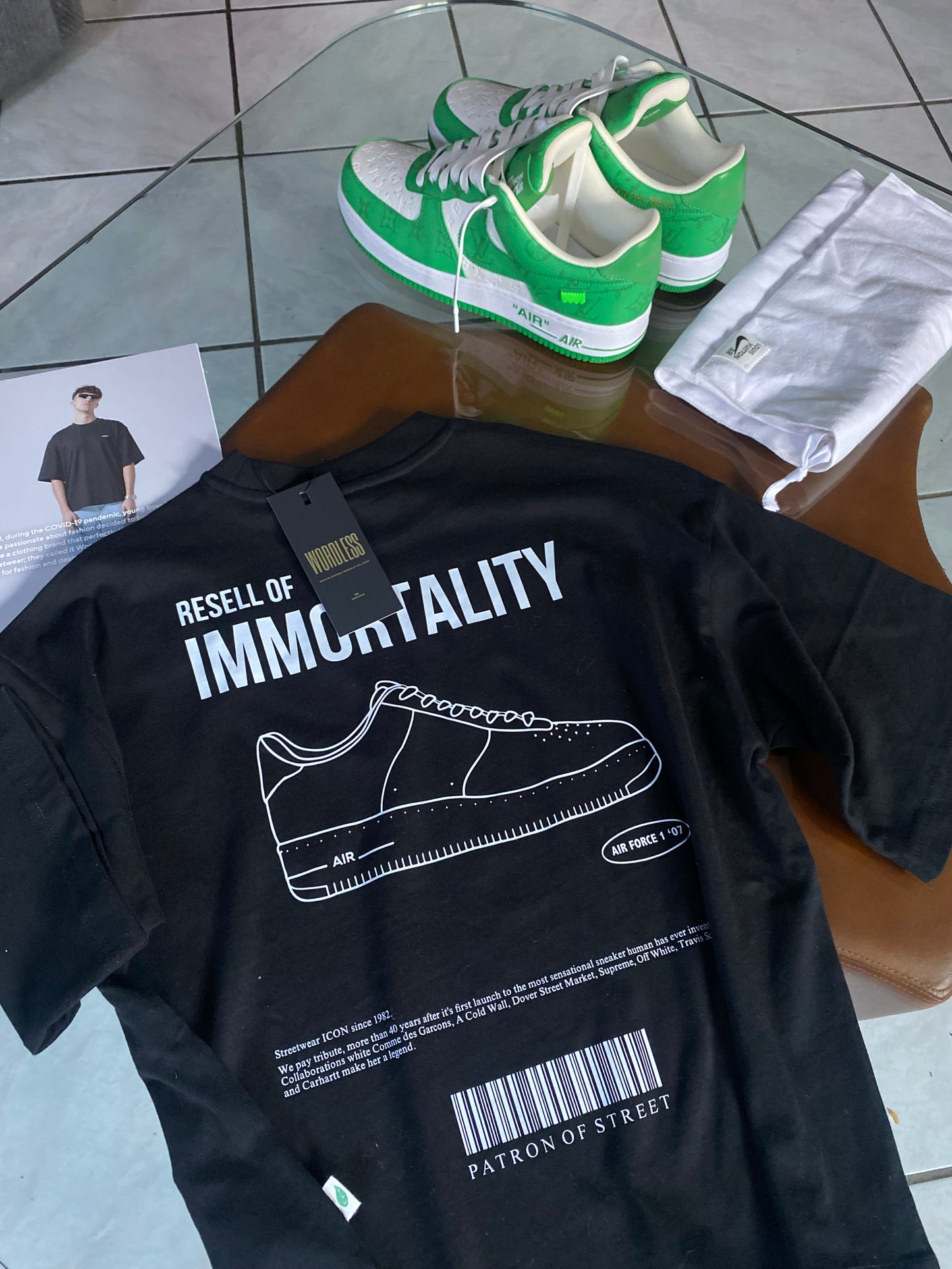 WORDLESS TRIBUTE AF1 OVERSIZE TEE