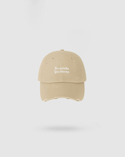WORDLESS LOVERS DISTRESSED HAT 2025