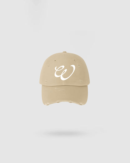 WORDLESS LOGO DISTRESSED HAT 2025