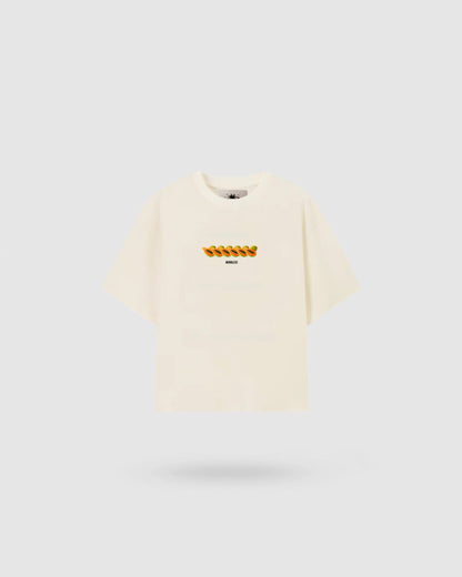 WORDLESS PAPAYA BOXY TEE 300