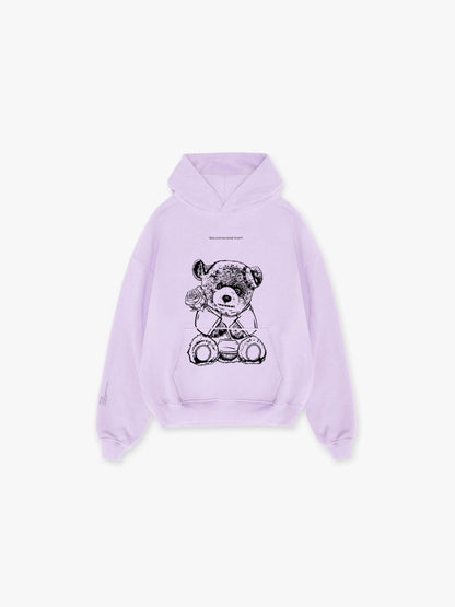 WORDLESS BEAR HOODIE 480