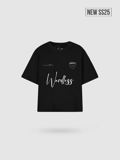 WORDLESS BOXY TEE “TEAM” 300