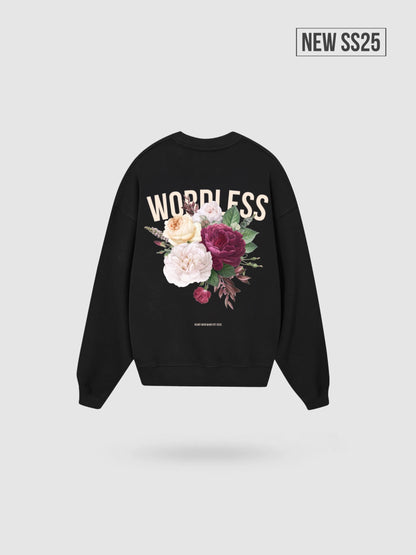 WORDLESS OVERSIZE CREWNECK “FLOWERS” 520
