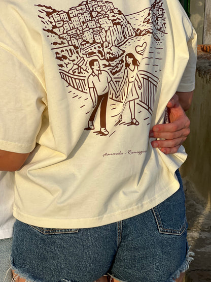WORDLESS AMORE BOXY TEE 300