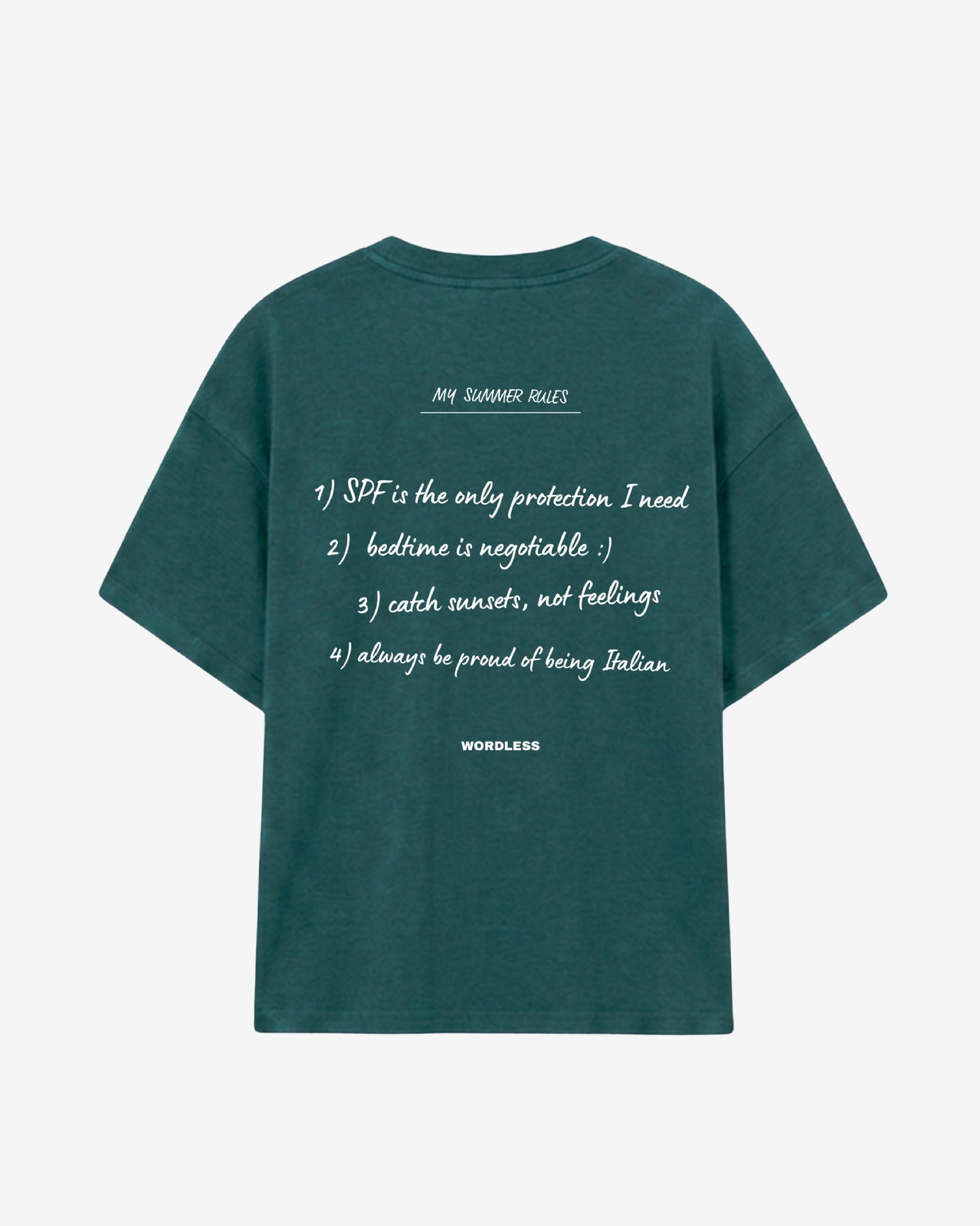 WORDLESS Summer Rules Tee 300