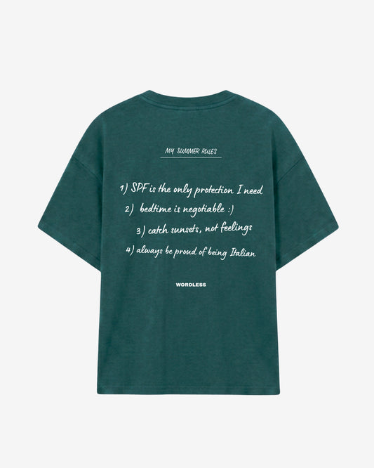 WORDLESS Summer Rules Tee 300