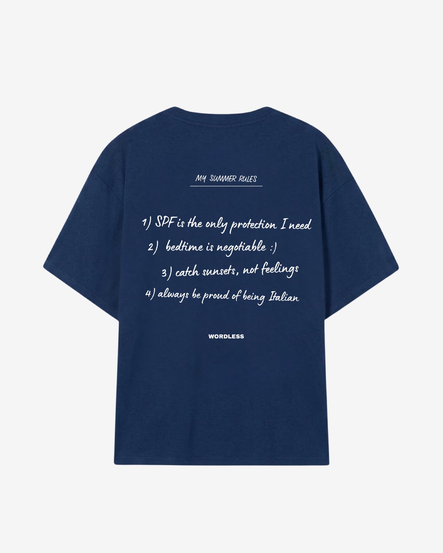 WORDLESS Summer Rules Tee 300