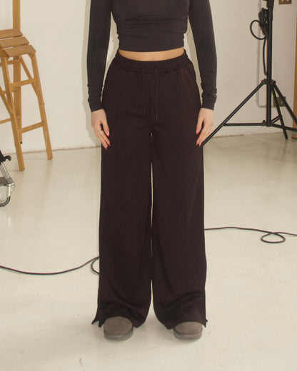 WORDLESS Womans Everyday Palazzo Pants